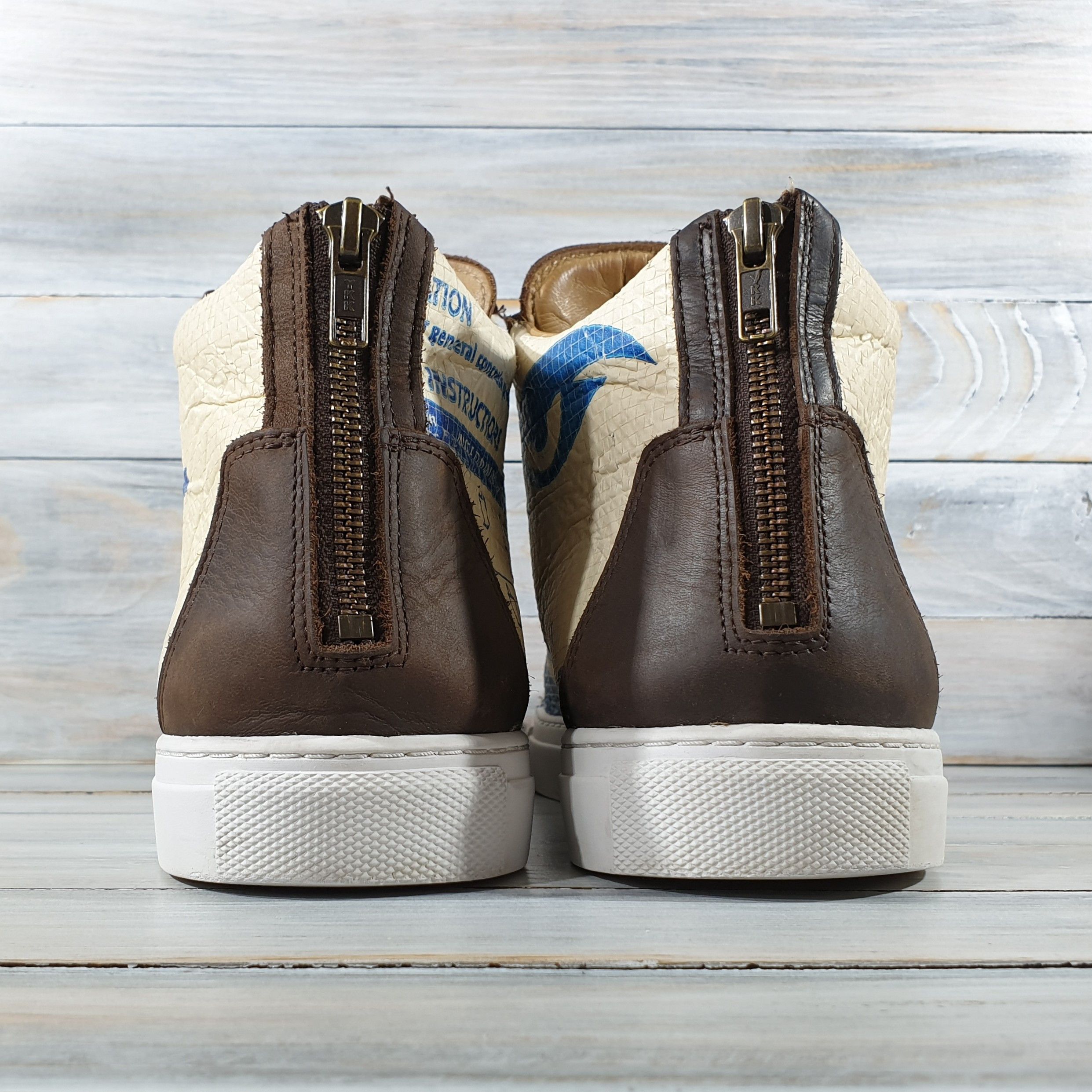 Other ELEPHBO Zurich SNEAKERS HIGH BLUE EAGLE Handmade Size US 11 / EU 44 - 18 Thumbnail