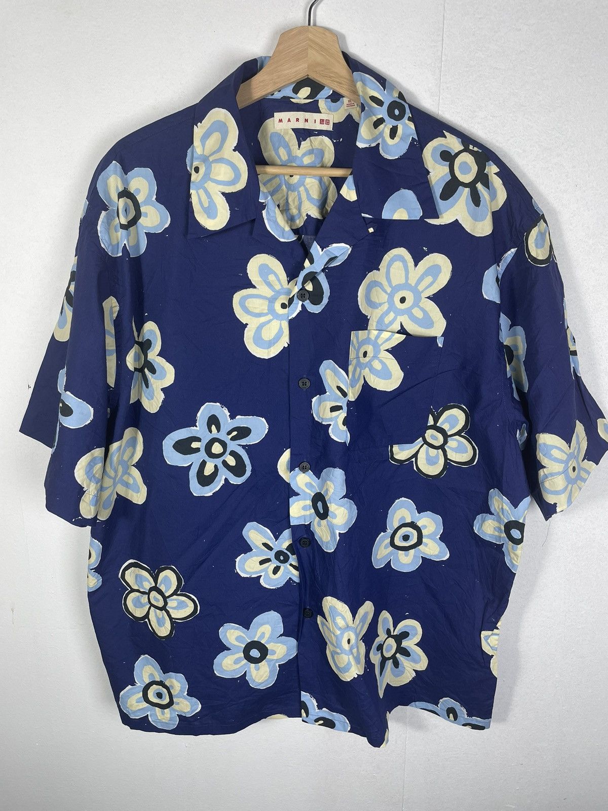 Marni × Uniqlo Marni Hawaiian 🌺 Shirt Size US XL / EU 56 / 4 - 1 Thumbnail