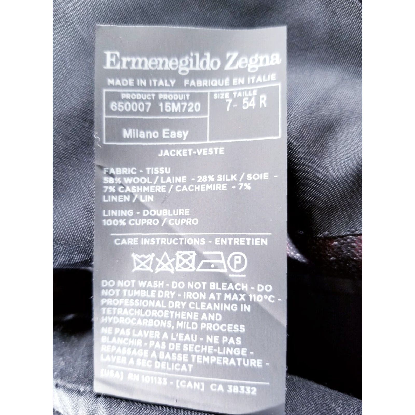 Ermenegildo Zegna Ermenegildo Zegna Sport Coat Jacket Red 54R 44R Men Size US S / EU 44-46 / 1 - 5 Thumbnail