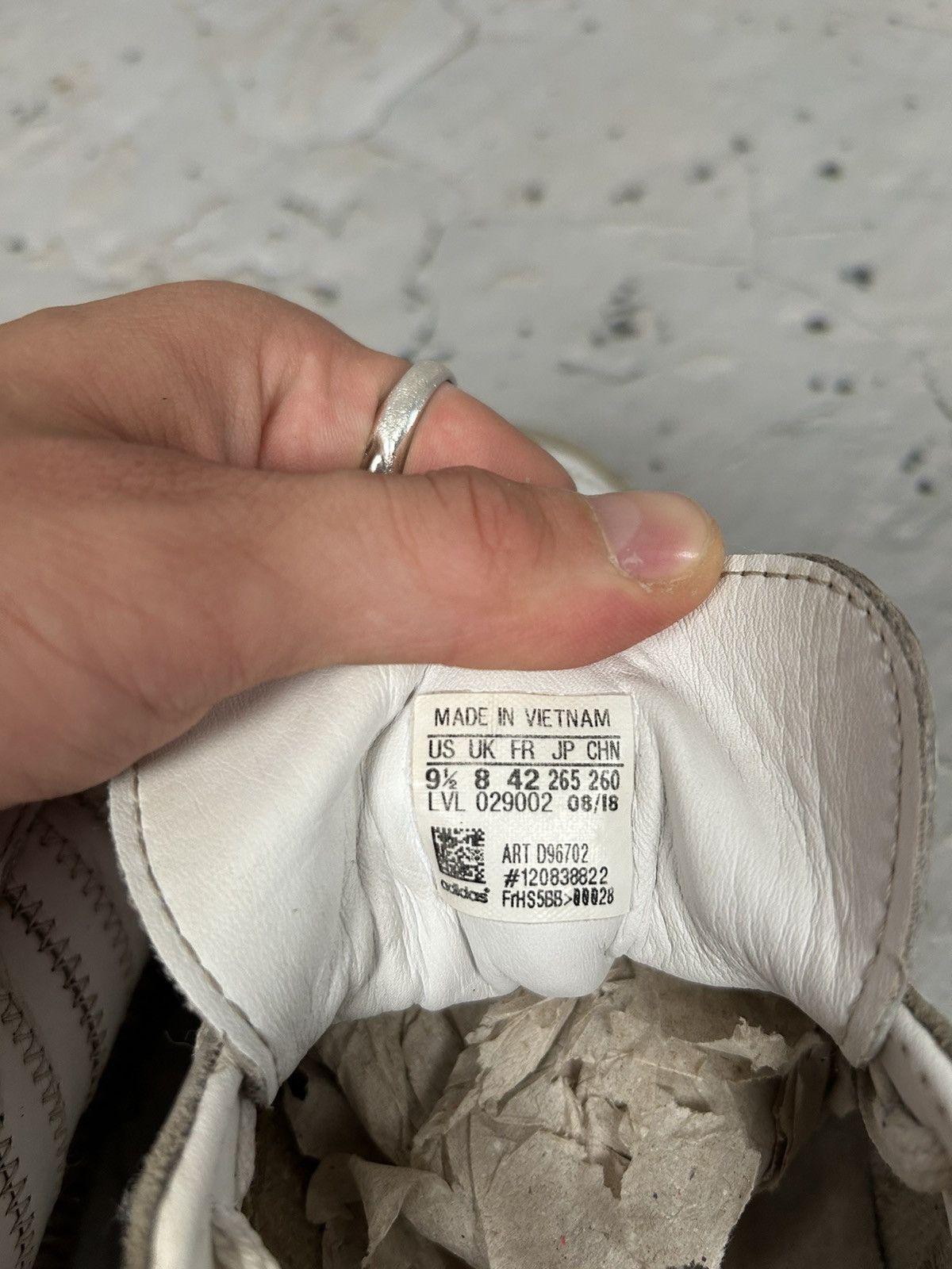 Adidas Vintage Adidas Samba White Sneakers Chunky Streetwear Size US 8.5 / EU 41-42 - 8 Thumbnail