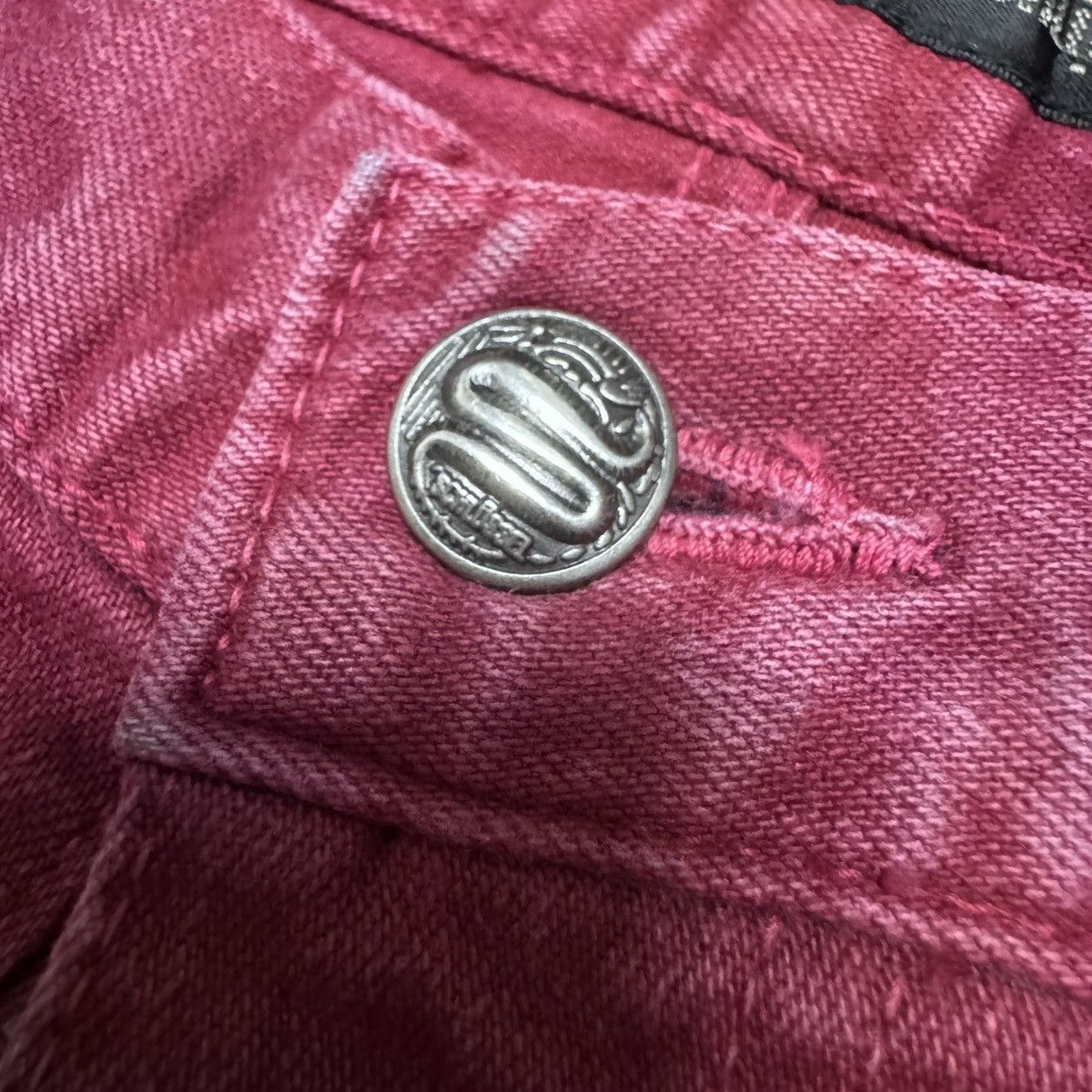 Schlussel Schlussel Brass Red Denim Skinny Jeans Size US 32 / EU 48 - 19 Thumbnail
