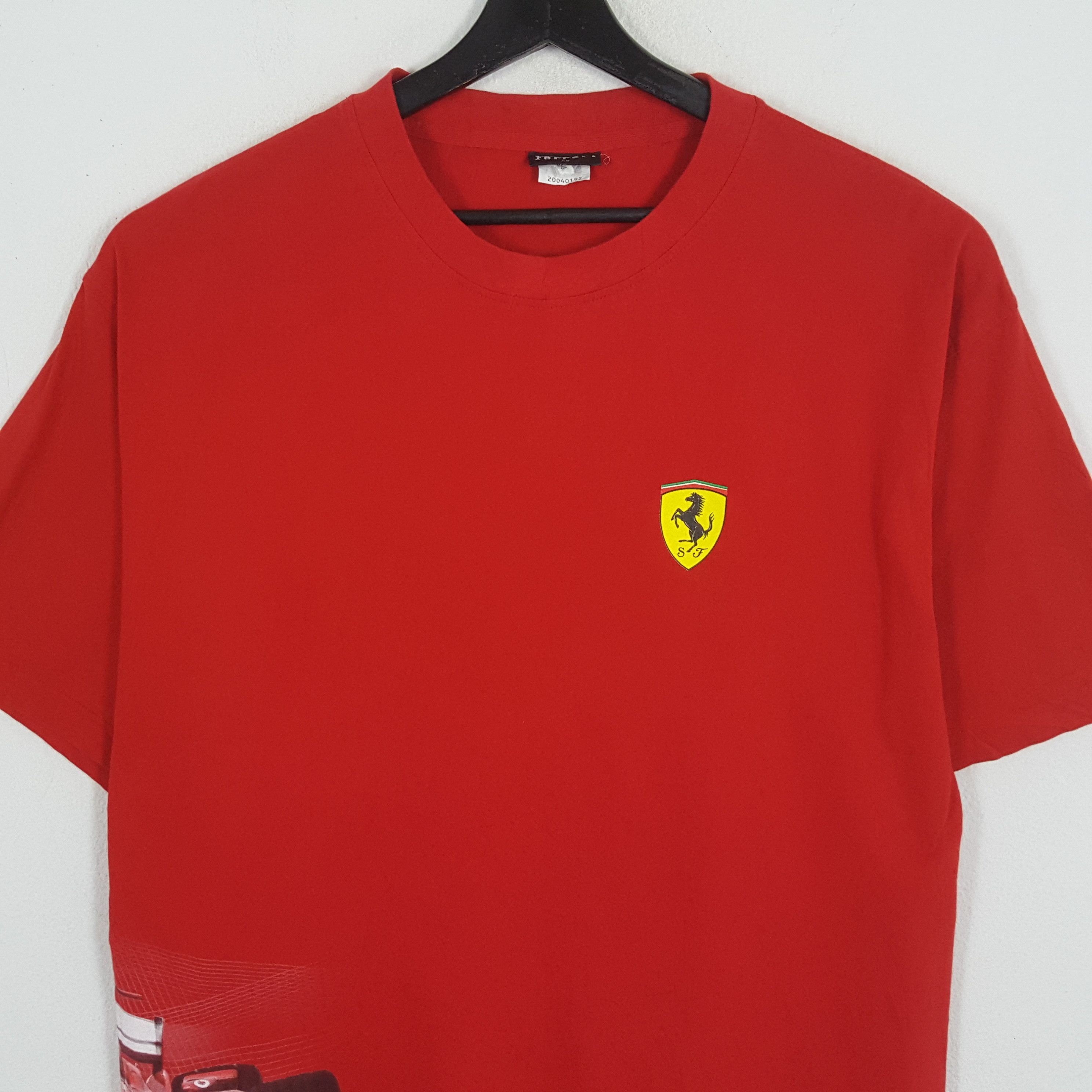 Ferrari FERRARI Formula One F1 Racing Design Tshirt Size US XL / EU 56 / 4 - 2 Thumbnail