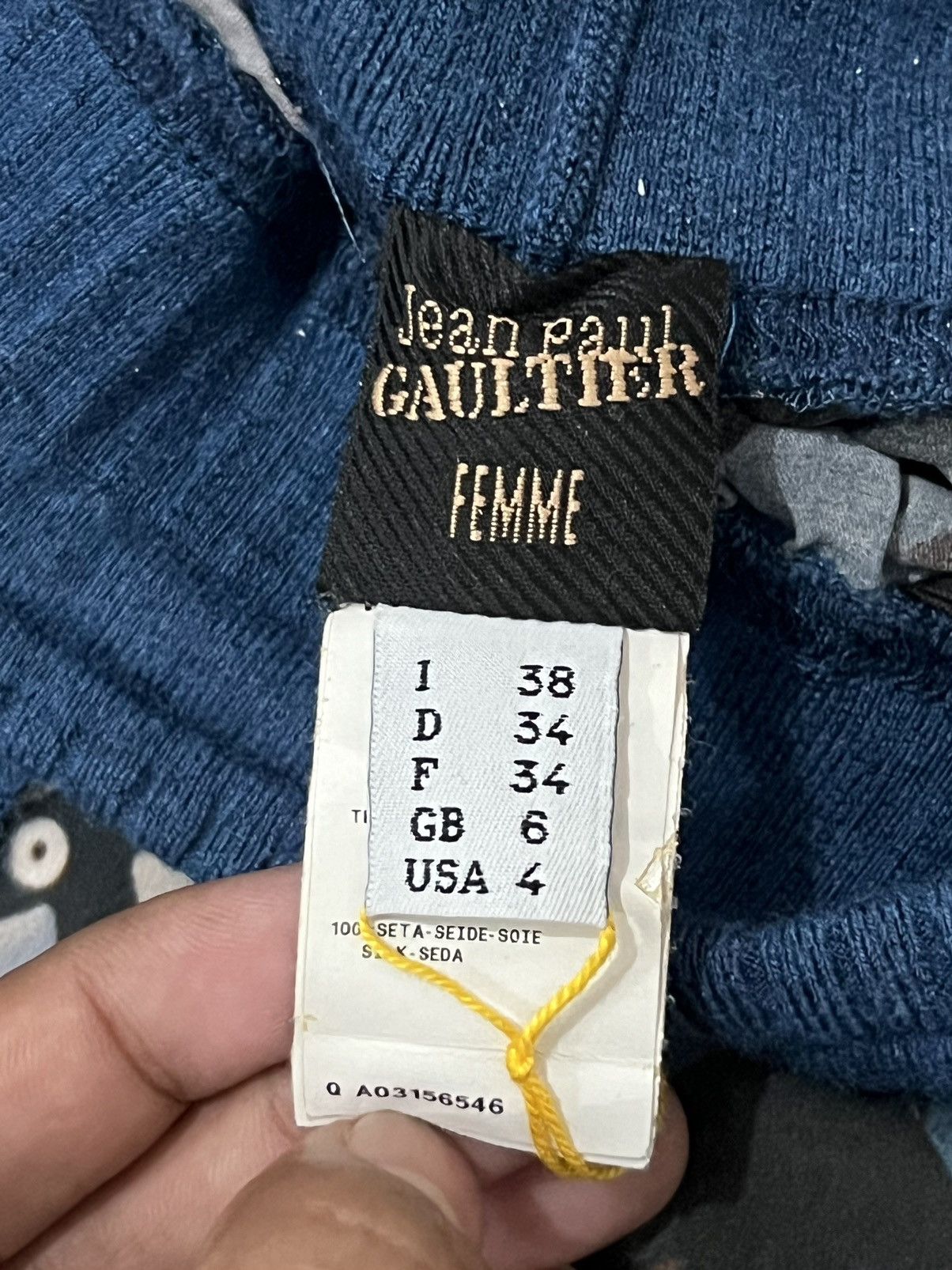 Designer × Jean Paul Gaultier × Vintage Jean Paul Gaultier Femme Junk Car AOP Print Silk Pants Size 27" / US 4 / IT 40 - 5 Thumbnail