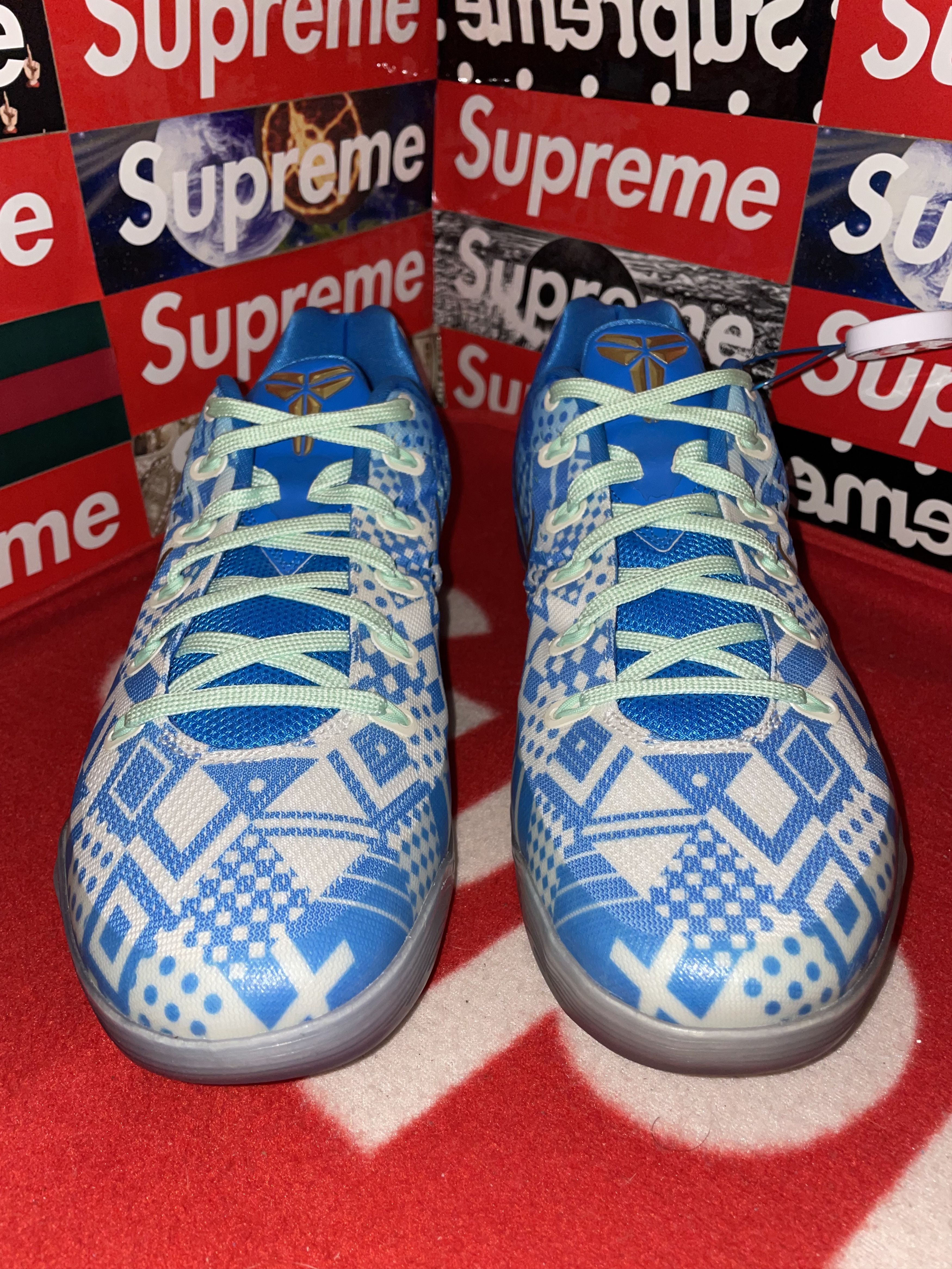 Nike Nike Kobe 9 EM Low Hyper Cobalt 646701-414 size 10 VNDS Size US 10 / EU 43 - 2 Thumbnail