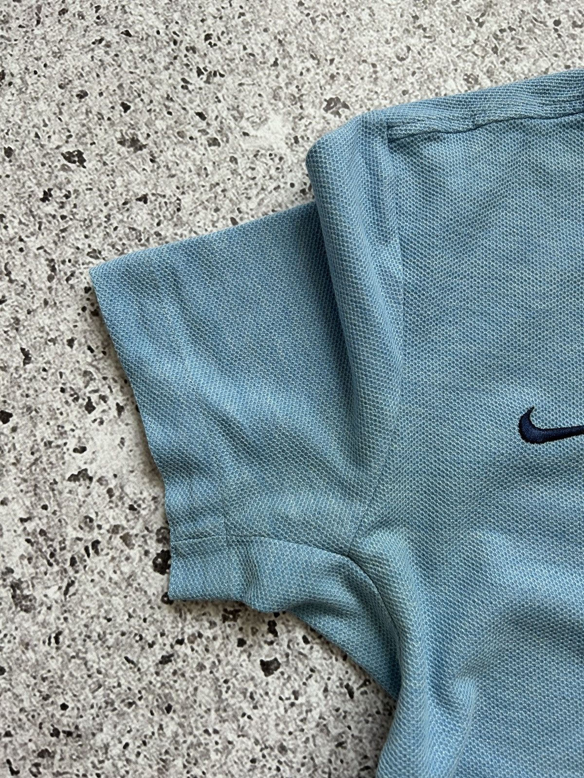 Nike × Vintage Nike Manchester City Polo T-Shirt Football Soccer Jersey Size US S / EU 44-46 / 1 - 8 Thumbnail
