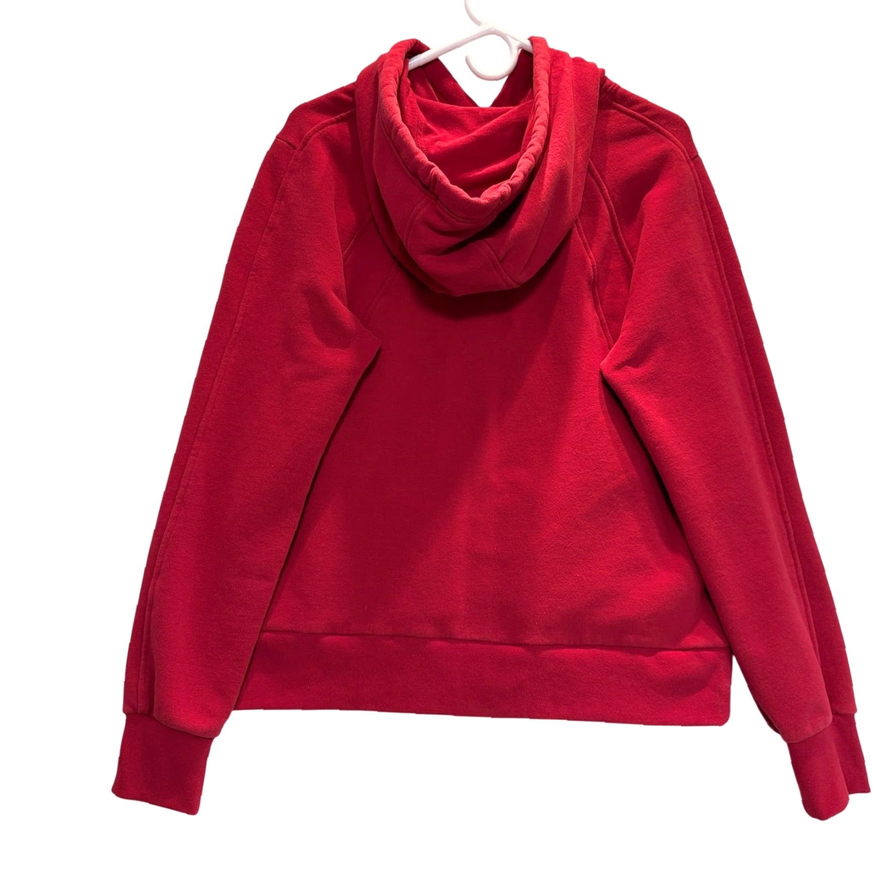 Athleta Athleta Sweatshirt Womens M Red Pullover Hoodie Fleece Retroplush Revive Casual Activewear Size M / US 6-8 / IT 42-44 - 2 Thumbnail