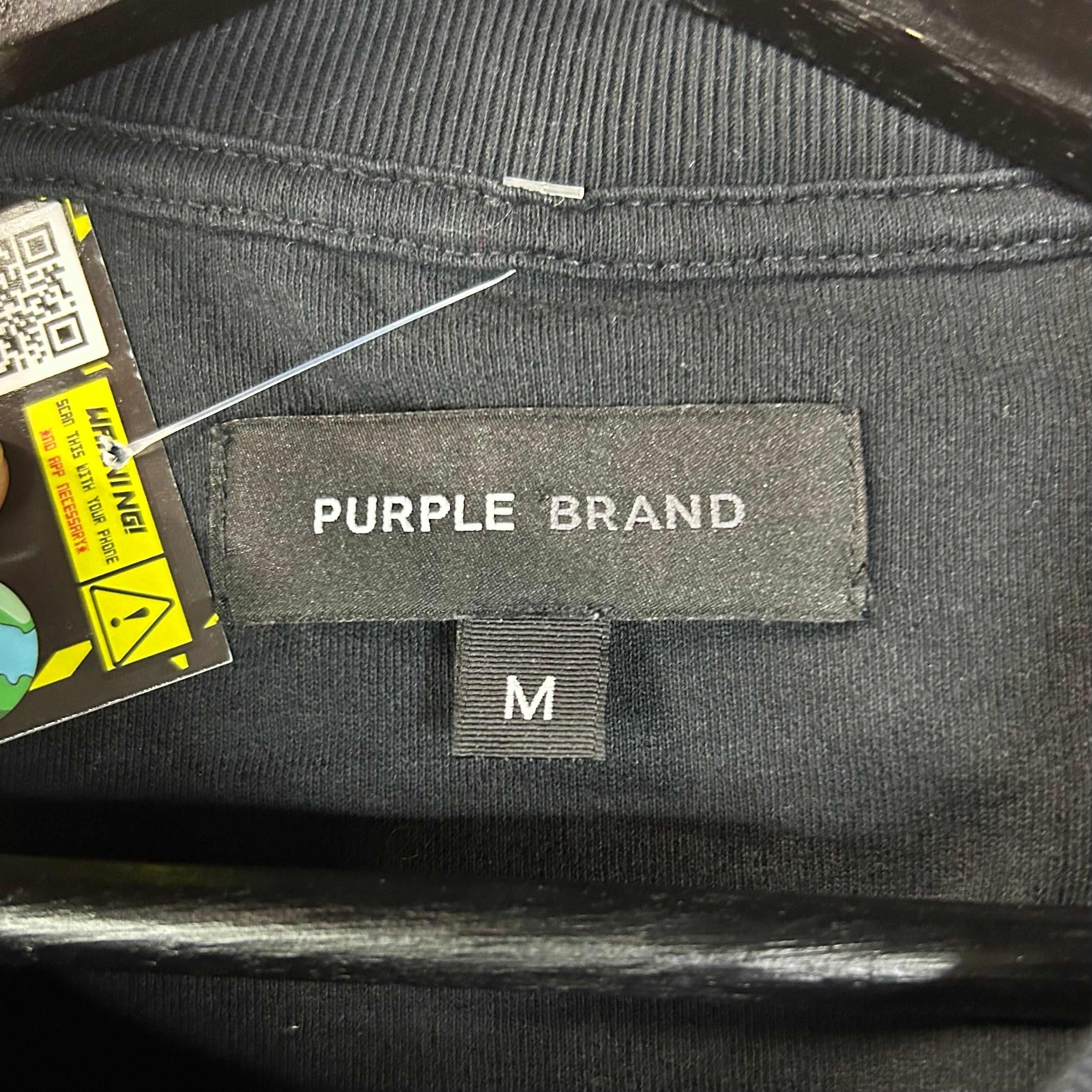 Purple Brand Purple Brand Textured Jersey Tee Size Medium Size US M / EU 48-50 / 2 - 3 Thumbnail