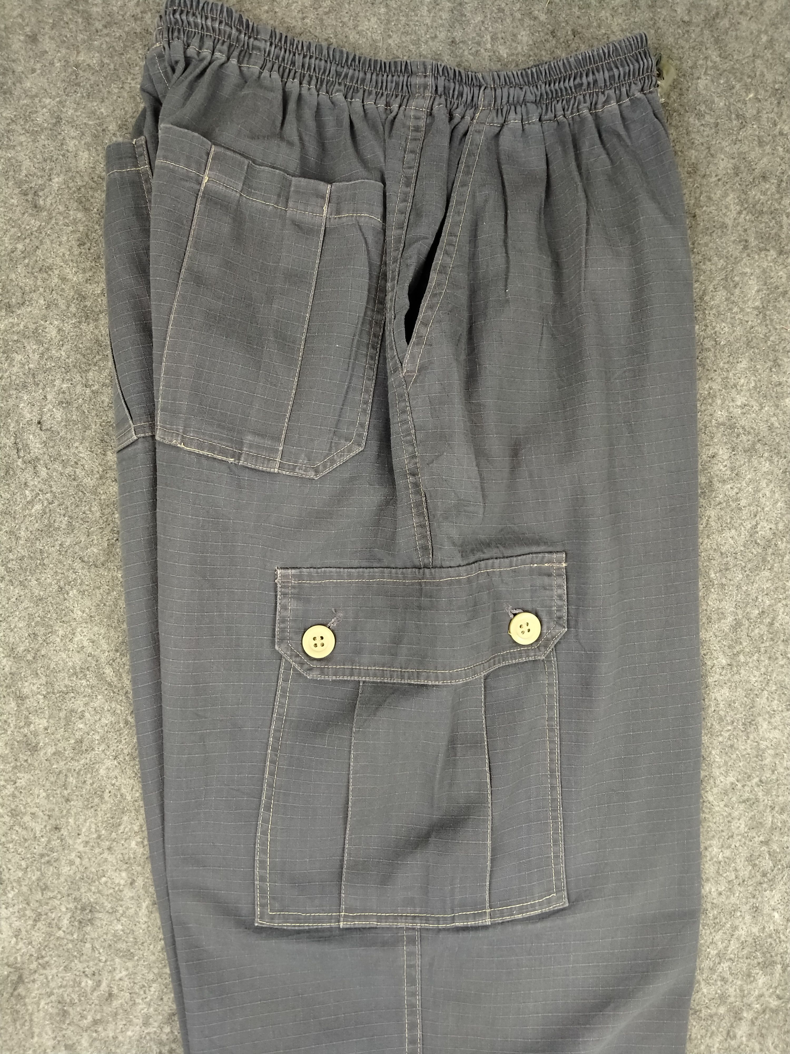 Japanese Brand Elastic Waist Japanese Brand Cargo Pocket Pants -CP115 Size US 26 / EU 42 - 5 Thumbnail