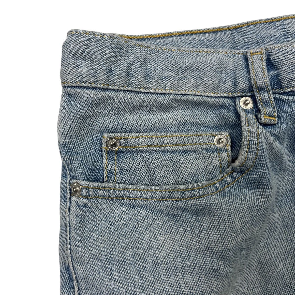 Sandro Sandro Etroit Streetwear Blue Denim Jeans Men’s Size US 31 - 5 Thumbnail