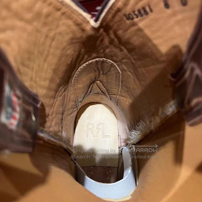 RRL Ralph Lauren RRL Ralph Lauren Horsehair Cowboy Boots Size US 8 / EU 41 - 7 Thumbnail