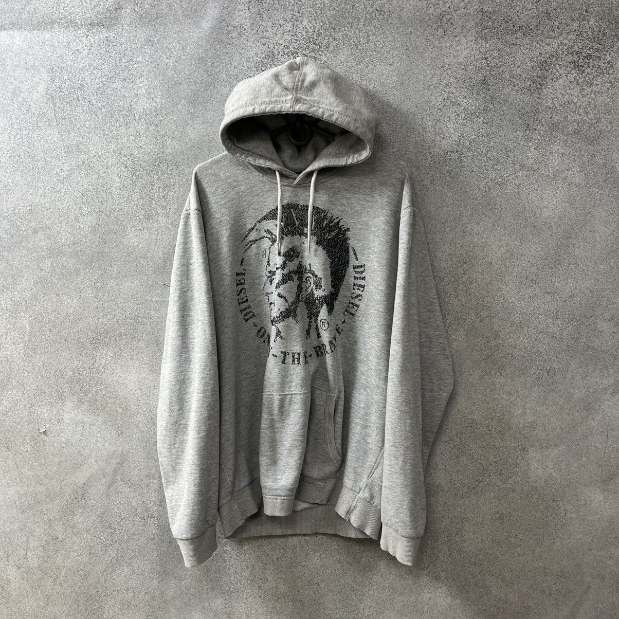 Diesel Vintage Diesel Hoodie Big Logo Men’s XL Size US XL / EU 56 / 4 - 1 Thumbnail