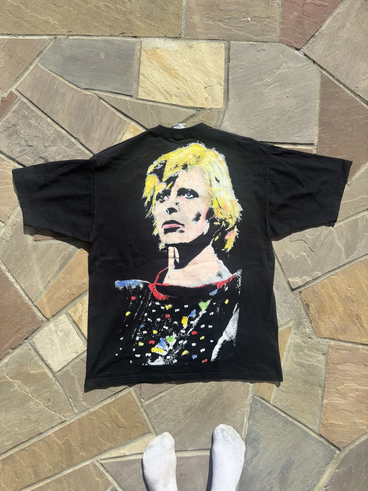 Other David Bowie Giant Print T-Shirt Large Size US L / EU 52-54 / 3 - 5 Thumbnail