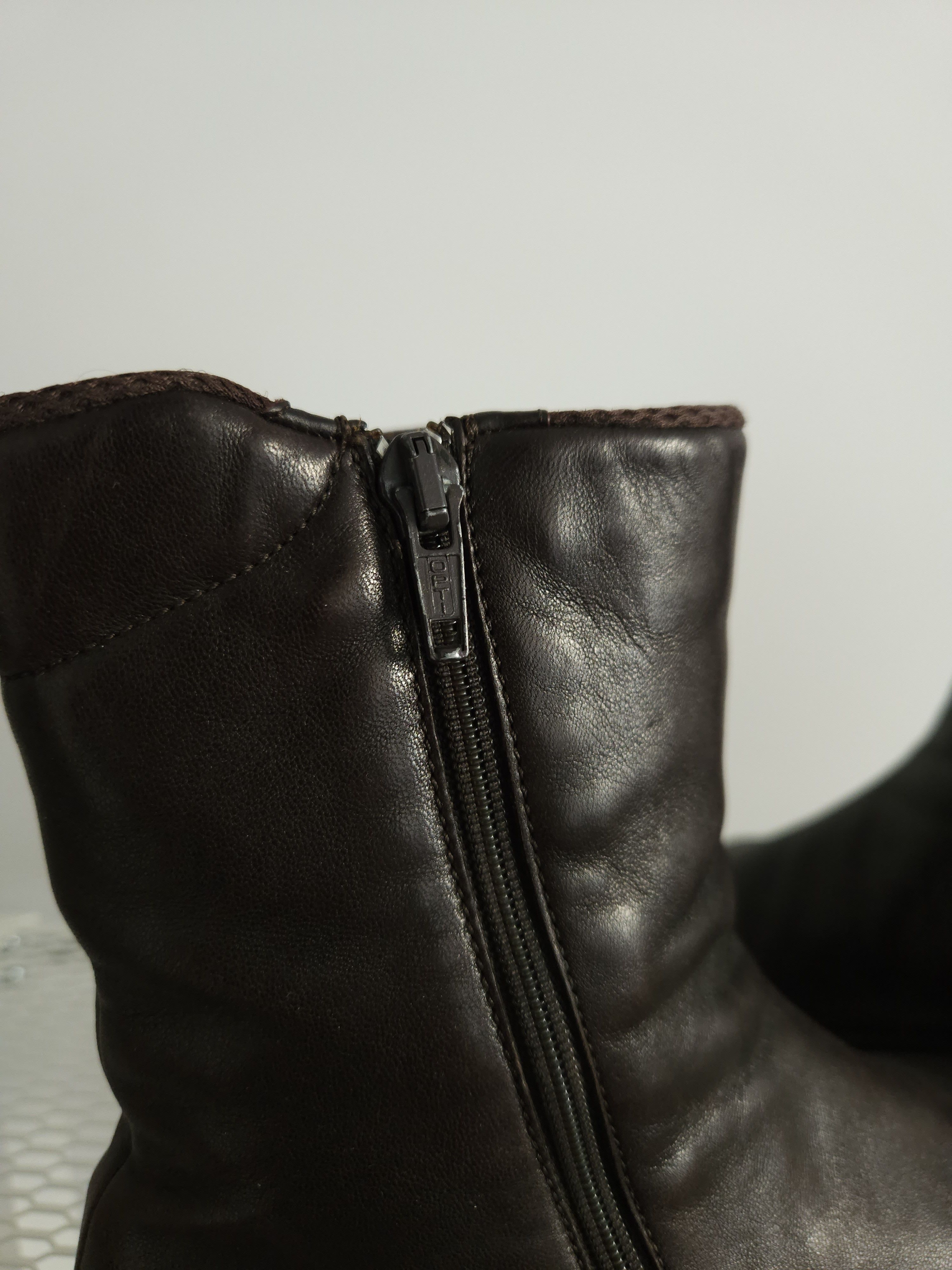 Prada Archive Prada sport red tab leather side zip ankle boots Size US 6.5 / IT 36.5 - 19 Thumbnail