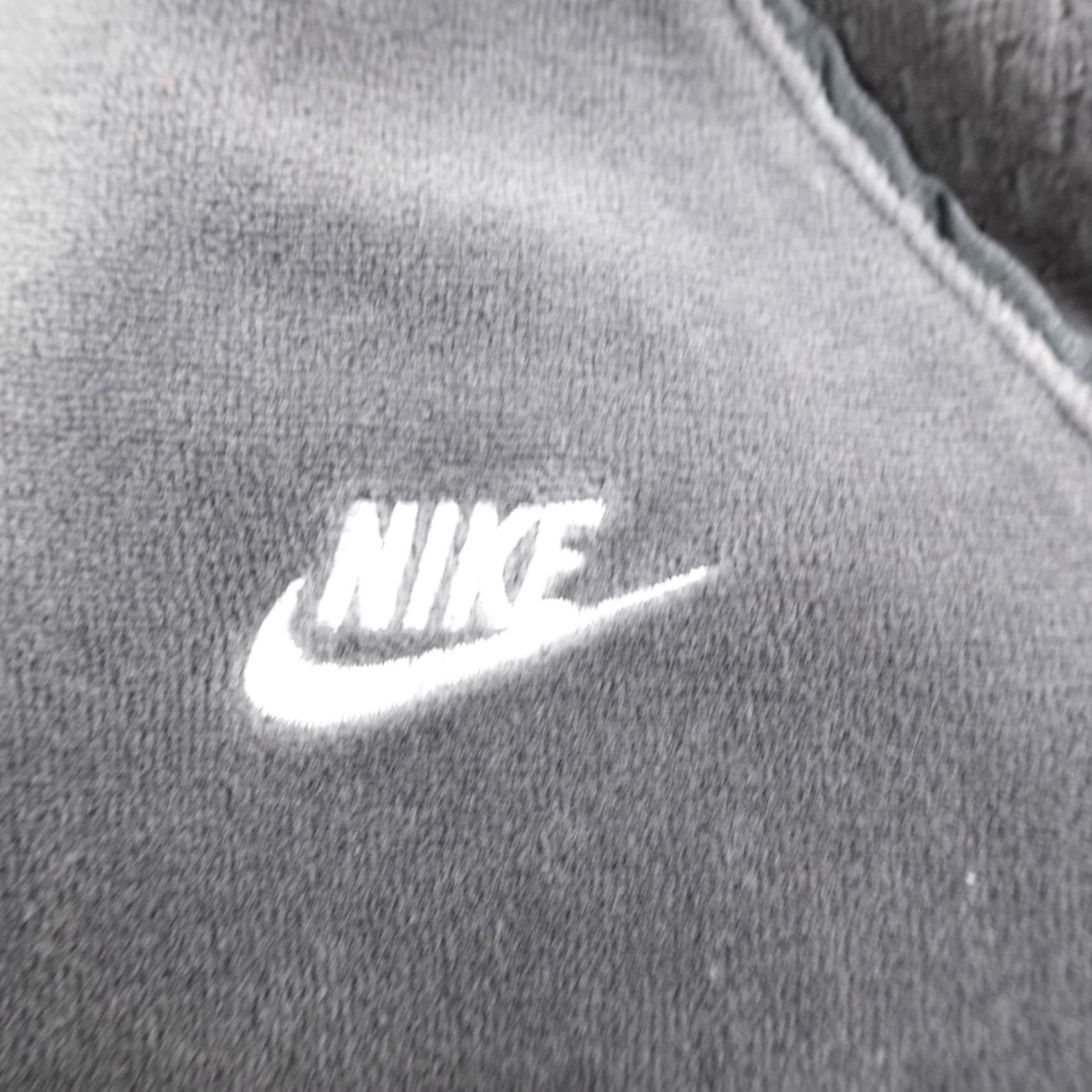 Nike VINTAGE Nike Jacket Womens M Gray Velour Swoosh Zip Track Sweatshirt Athletic Y2K Size M / US 6-8 / IT 42-44 - 4 Thumbnail
