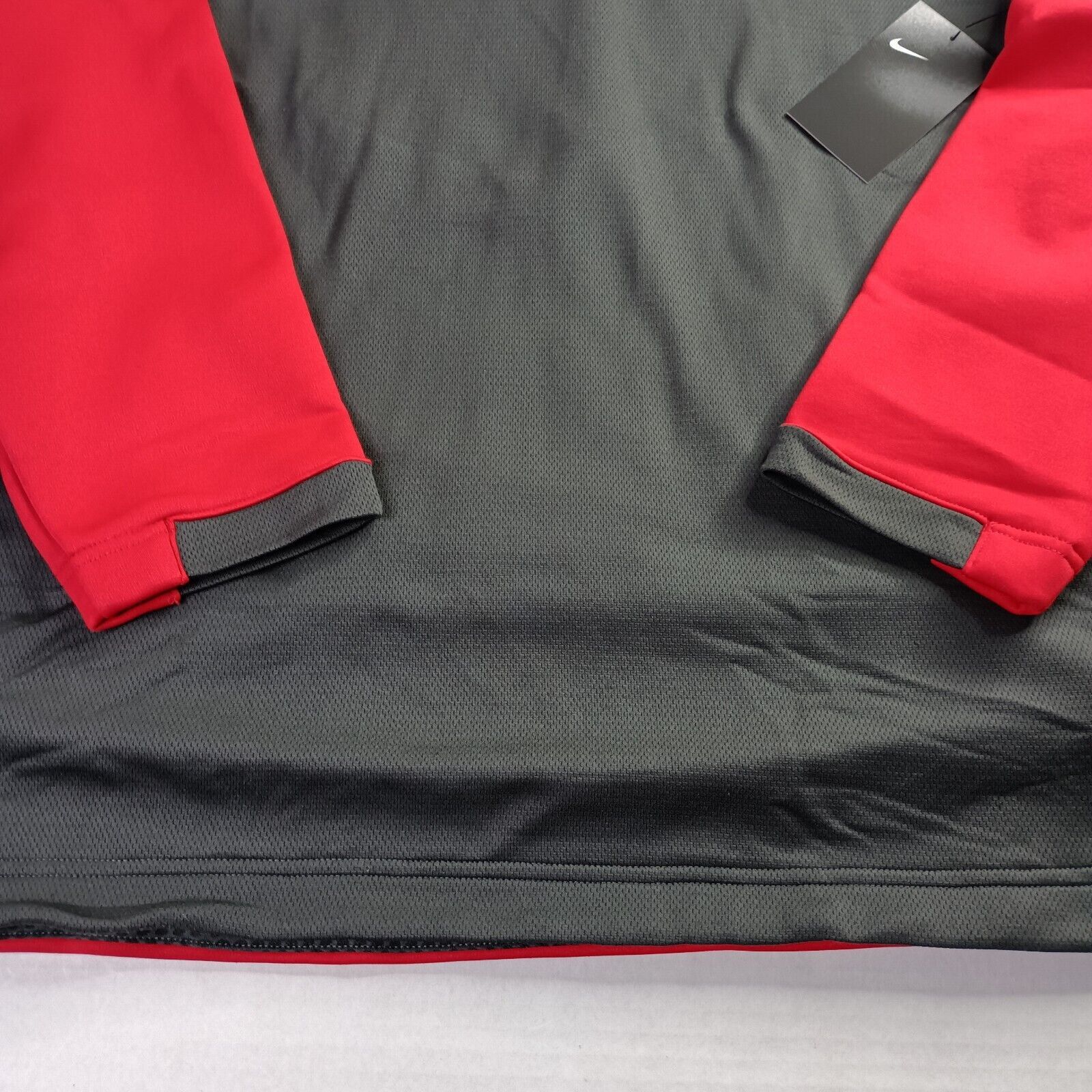 Nike Nike Baseball BP Anthracite Crew Pullover Men's 2XL Red Gray Size US XXL / EU 58 / 5 - 2 Thumbnail