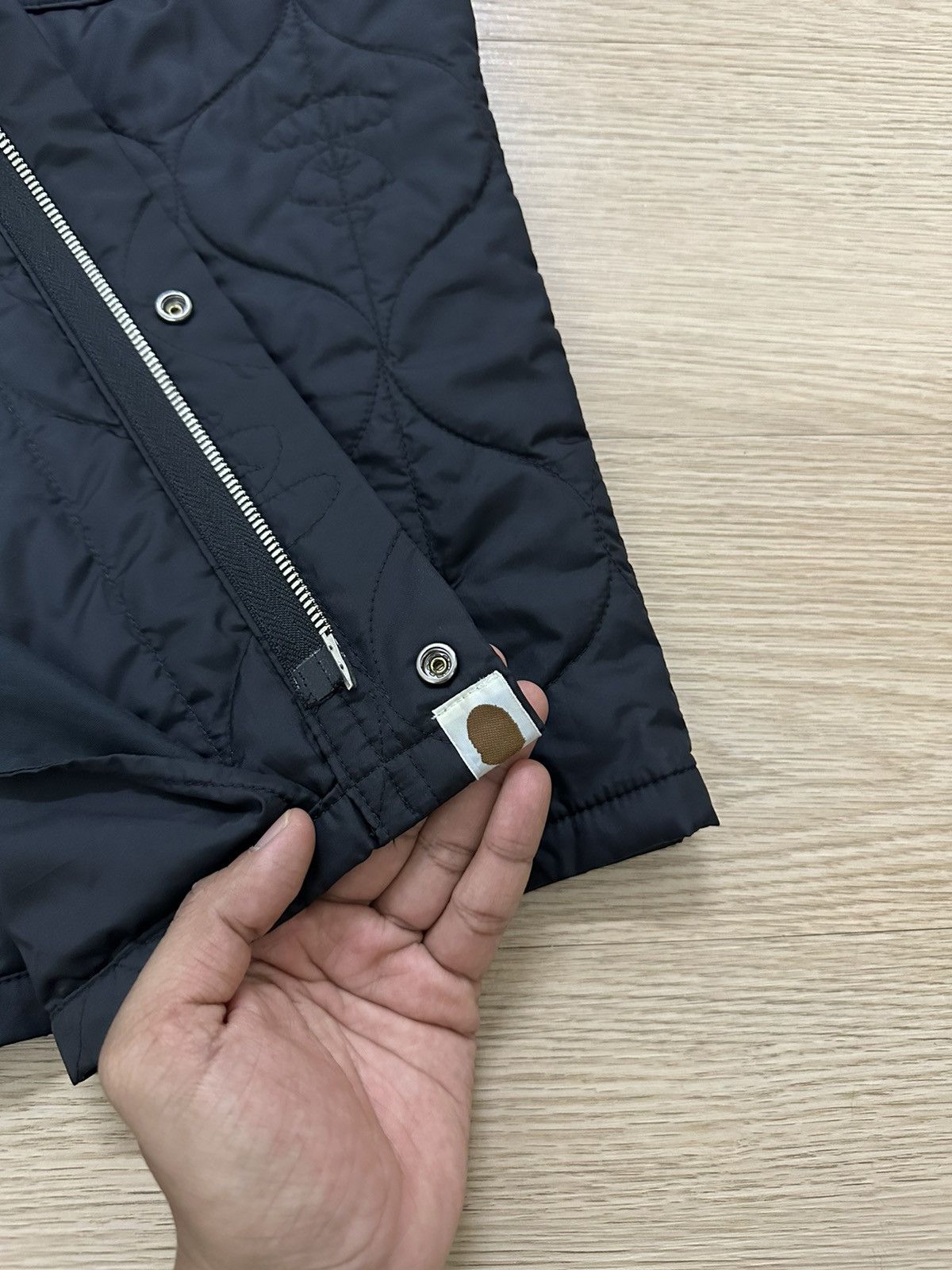 Bape Rare And Beautiful Bape Quilted Light Puffer Zipper Jacket Size US L / EU 52-54 / 3 - 10 Thumbnail