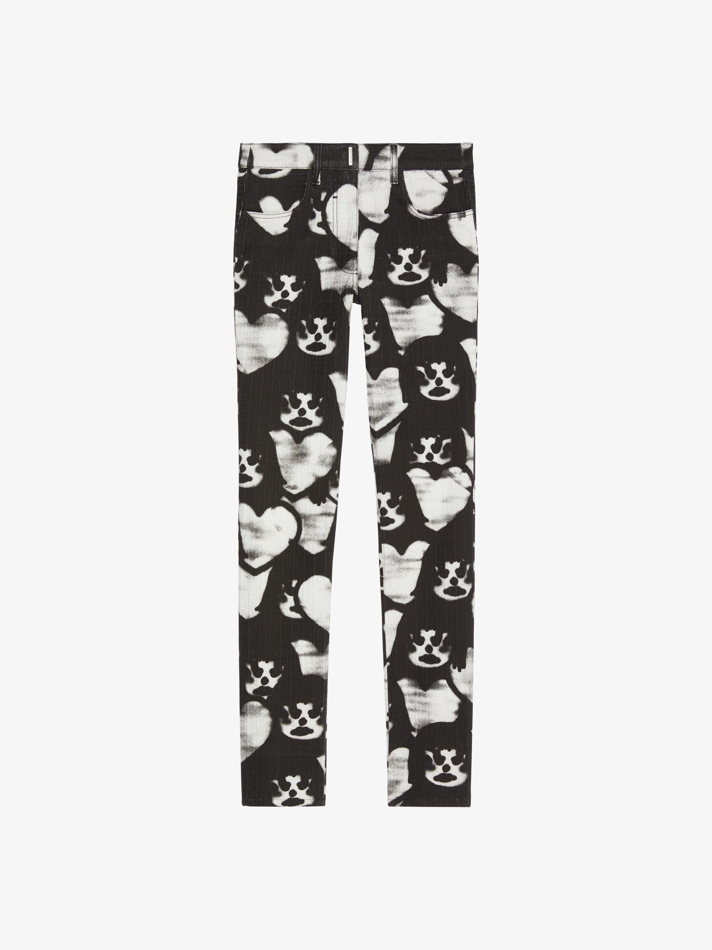 Givenchy o1y0925 Casual Pant in Black/White Size 30" / US 8 / IT 44 - 1 Thumbnail