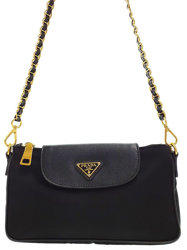 Prada Prada Nylon Chain Mini Shoulder Bag Black | Grailed Prada Prada Nylon Chain Mini Shoulder Bag Black | Grailed