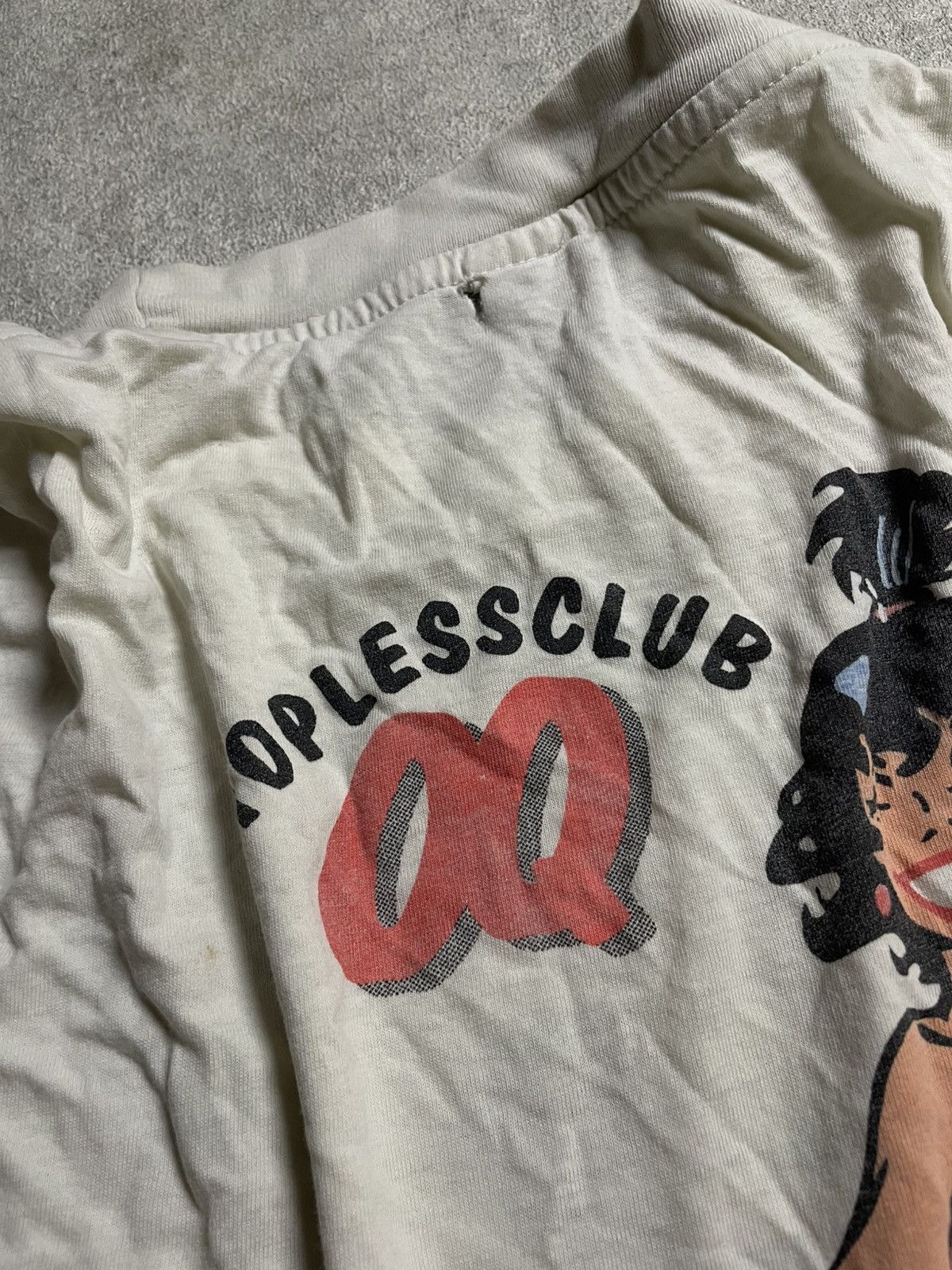 Anime × Gildan Vintage “Topless Club 69” Rotterdam Tee — Erotica Cartoon Size US L / EU 52-54 / 3 - 12 Thumbnail