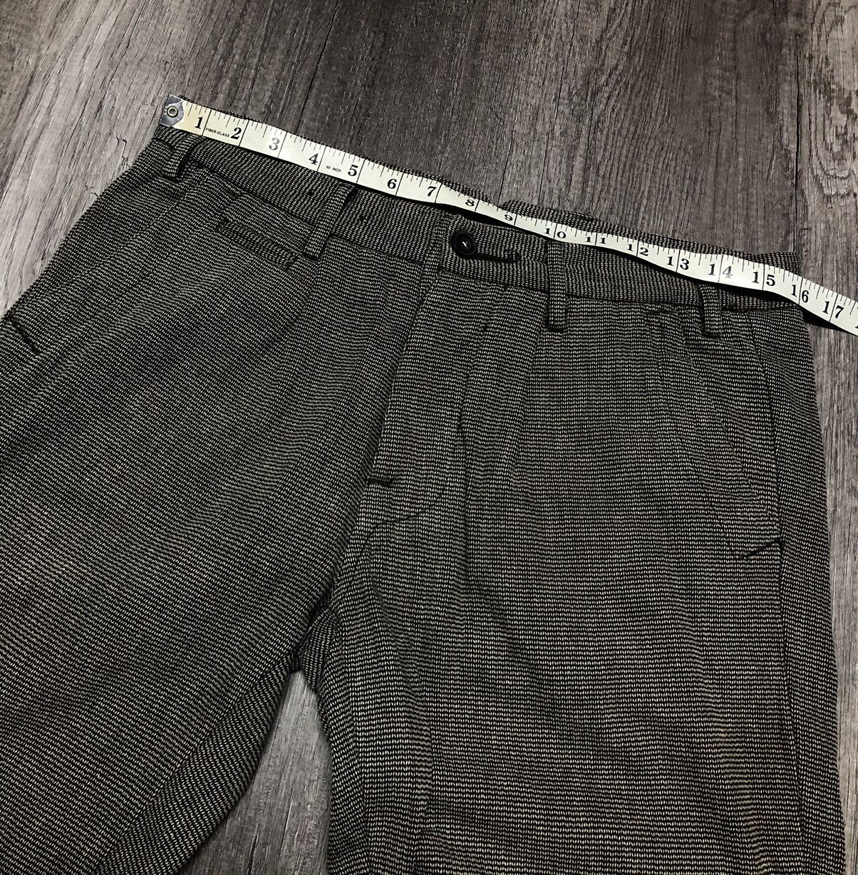 Designer VINTAGE DEVRED BUCKLE BACK SMART CASUAL PANT Size US 32 / EU 48 - 21 Thumbnail