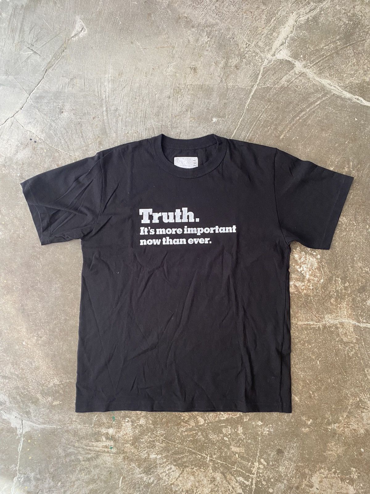 Sacai Truth Tee Kapital Comme des Garçons Yohji Yamamoto