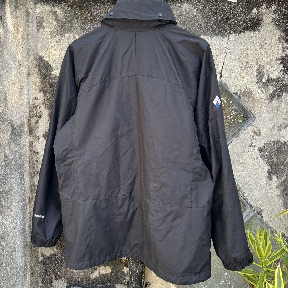 Montbell “MONTBELL” GORPCORE ZIP UP GORETEX BLACK JACKET Size US L / EU 52-54 / 3 - 7 Thumbnail