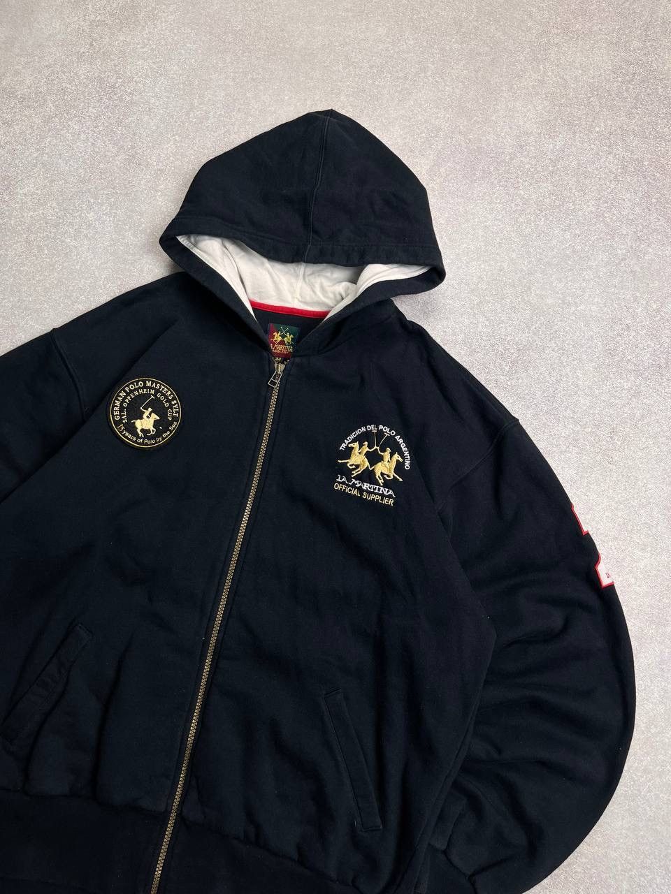 La Martina × Vintage ⚡️QUICK SALE⚡️LA MARTINA GERMAN POLO MASTERS ZIP HOODIE M Size US M / EU 48-50 / 2 - 2 Thumbnail