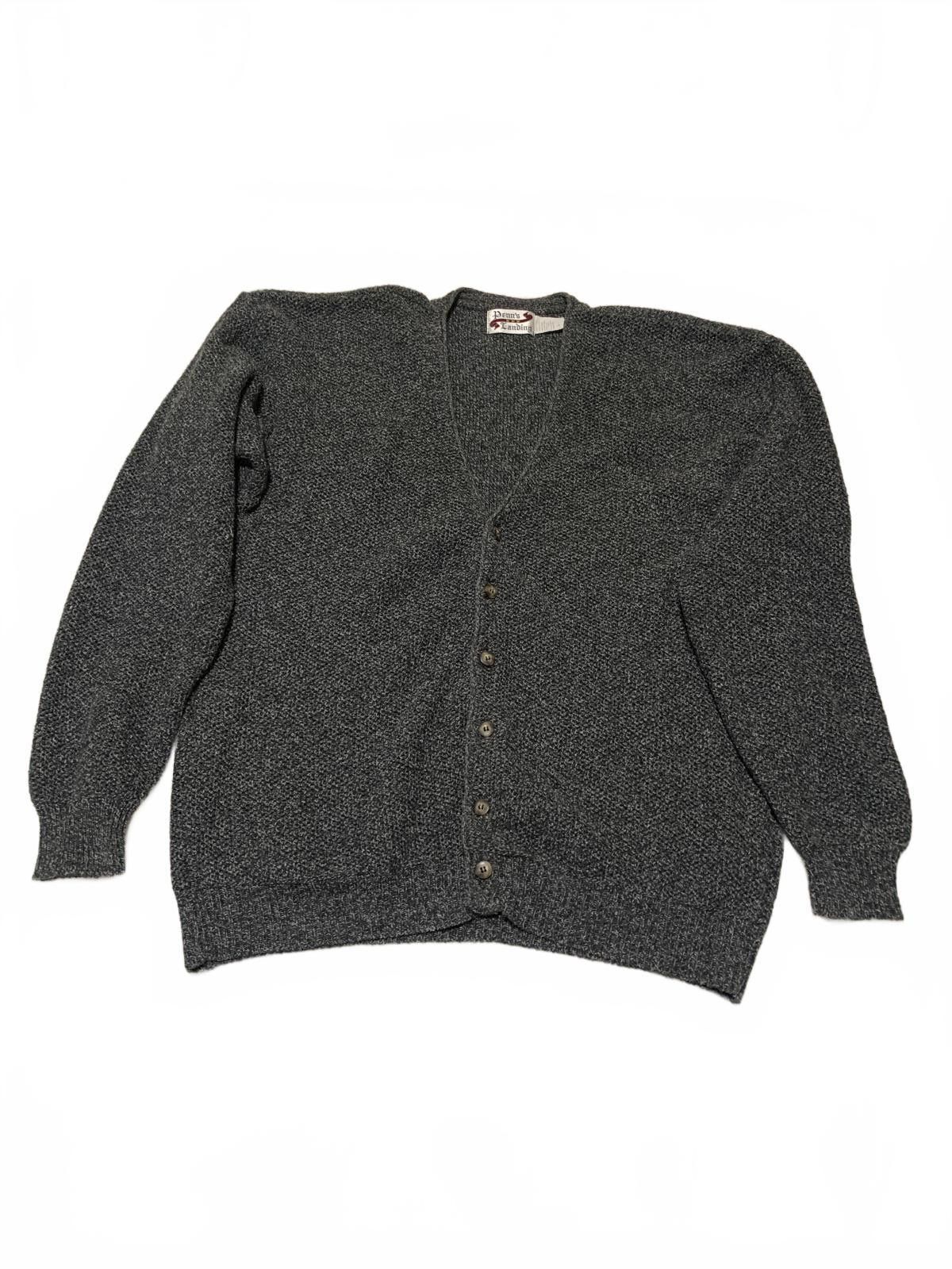 Other VTG Penn's Landing Men's XL Knit Cardigan V Neck Grandpa USA Size US L / EU 52-54 / 3 - 1 Thumbnail