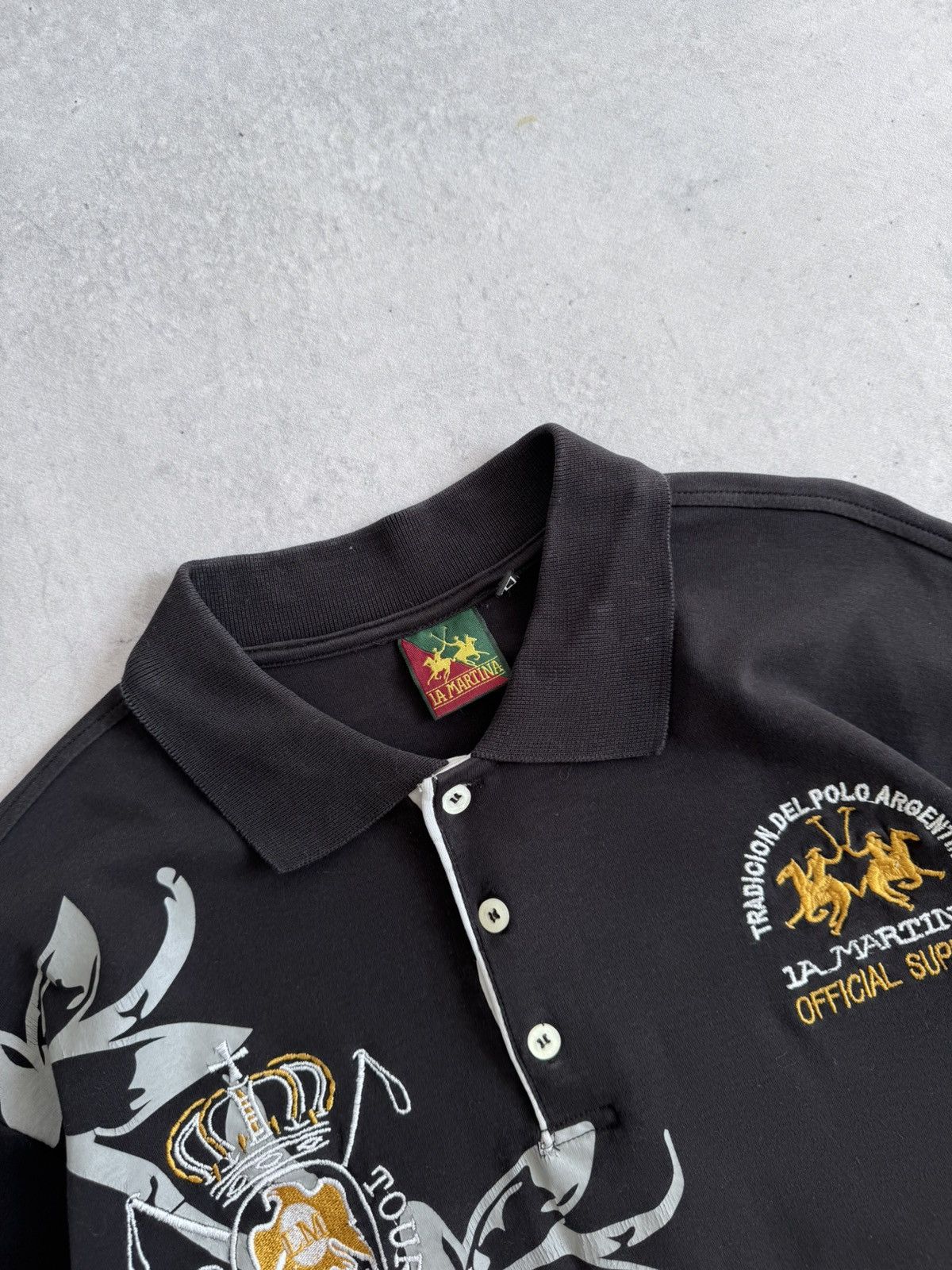 Vintage Vintage La Martina Dubai 1 Polo Streetwear Y2K Chief Keef Size US L / EU 52-54 / 3 - 4 Thumbnail
