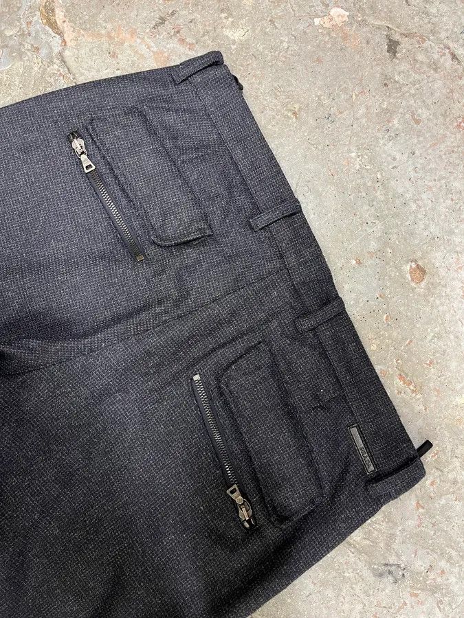 Prada AW2008 Prada Wool Dark Classy Tailored Pants Size US 32 / EU 48 - 10 Thumbnail