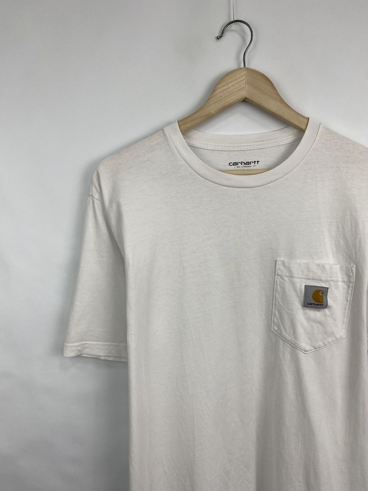 Carhartt × Carhartt Wip × Vintage 🇺🇸 Vintage Y2K Carhartt Box Logo T-Shirt Rare Retro Hype Size US L / EU 52-54 / 3 - 2 Thumbnail