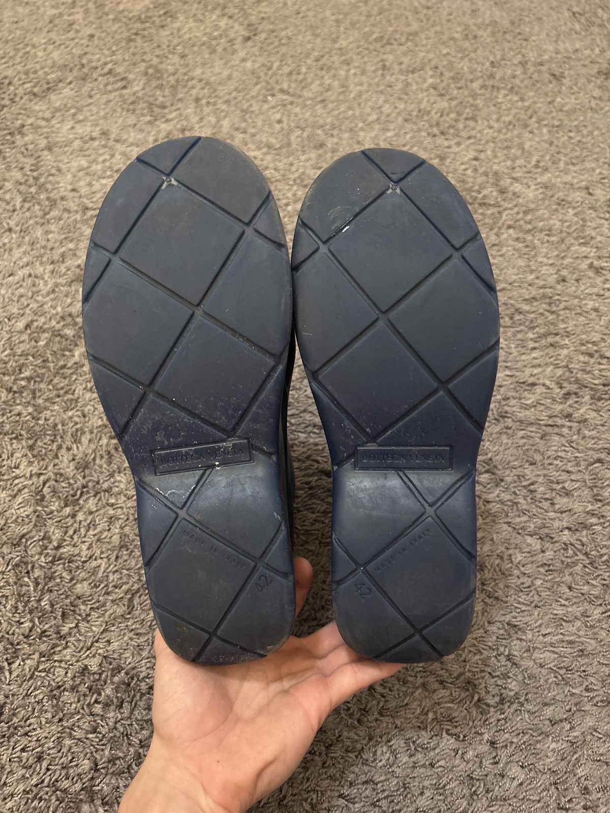 Bottega Veneta Bottega Veneta Puddle Boot Navy Blue Size US 9 / EU 42 - 4 Thumbnail