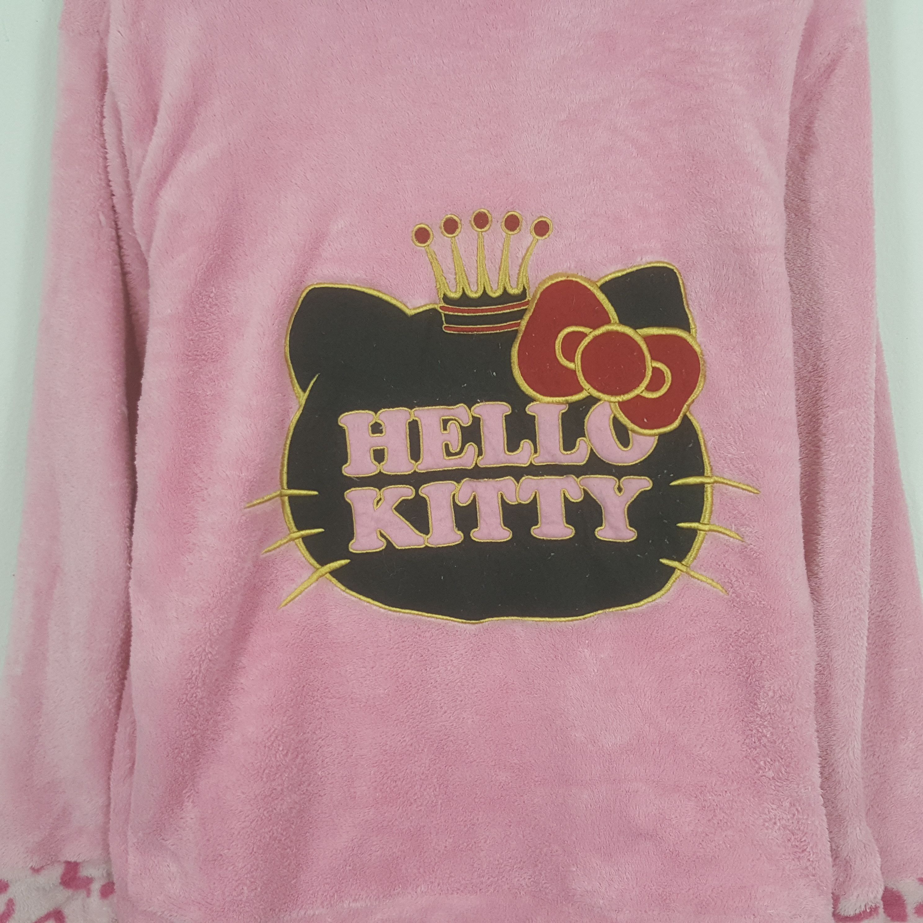 Cartoon Network × Vintage Vintage Hello Kitty Sherpa Zipper Jacket Hoodies Size S / US 4 / IT 40 - 2 Thumbnail