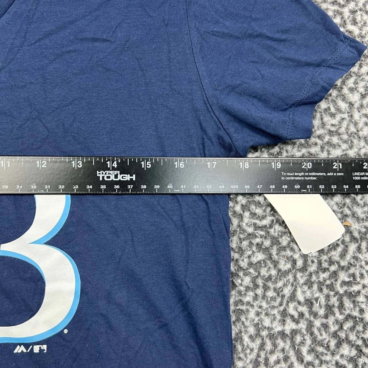 Other Tampa Bay Rays Shirt Women Blue Short Sleeve V-Neck New M Size M / US 6-8 / IT 42-44 - 4 Thumbnail