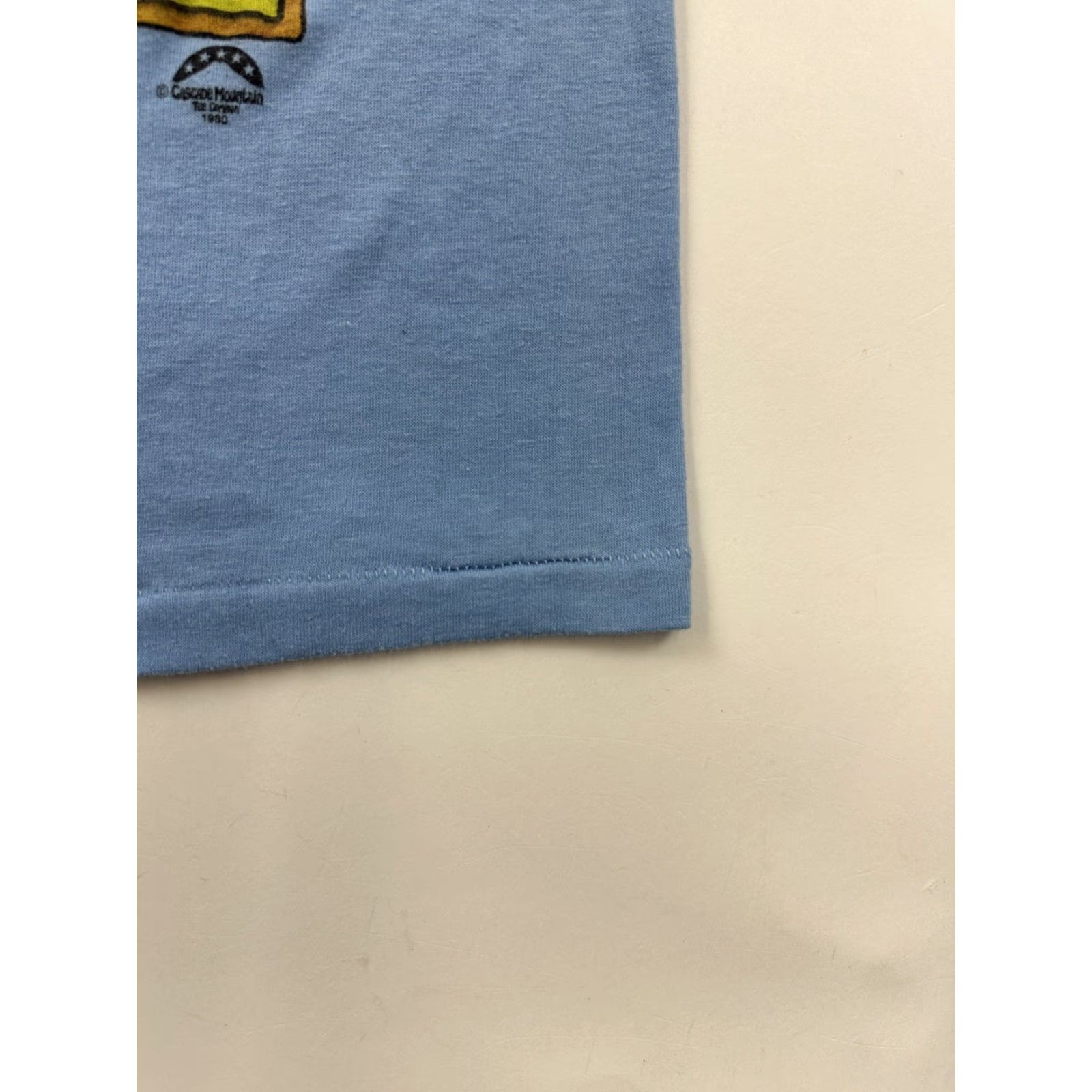 Vintage VINTAGE Cascade Mountain Tee Company Tank Bull Shirt Womens Medium Blue Sleeveless 60s 70s Sports Tank Top Women M Blue Size M / US 6-8 / IT 42-44 - 2 Thumbnail