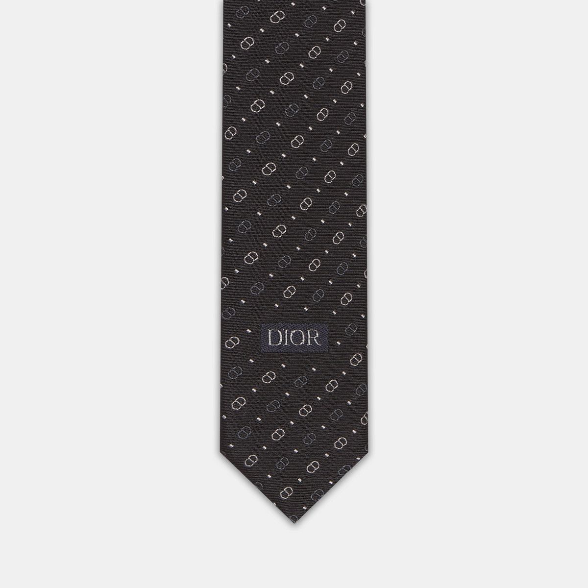 Dior o1bcso1str0126 Size:OS/Nano Cd Icon Tie in Black Size ONE SIZE - 2 Thumbnail