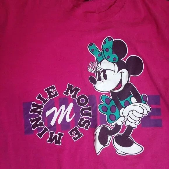 Disney Vintage Disney Originals Minnie Mouse Double Sleeve T-Shirt Size US XL / EU 56 / 4 - 1 Thumbnail