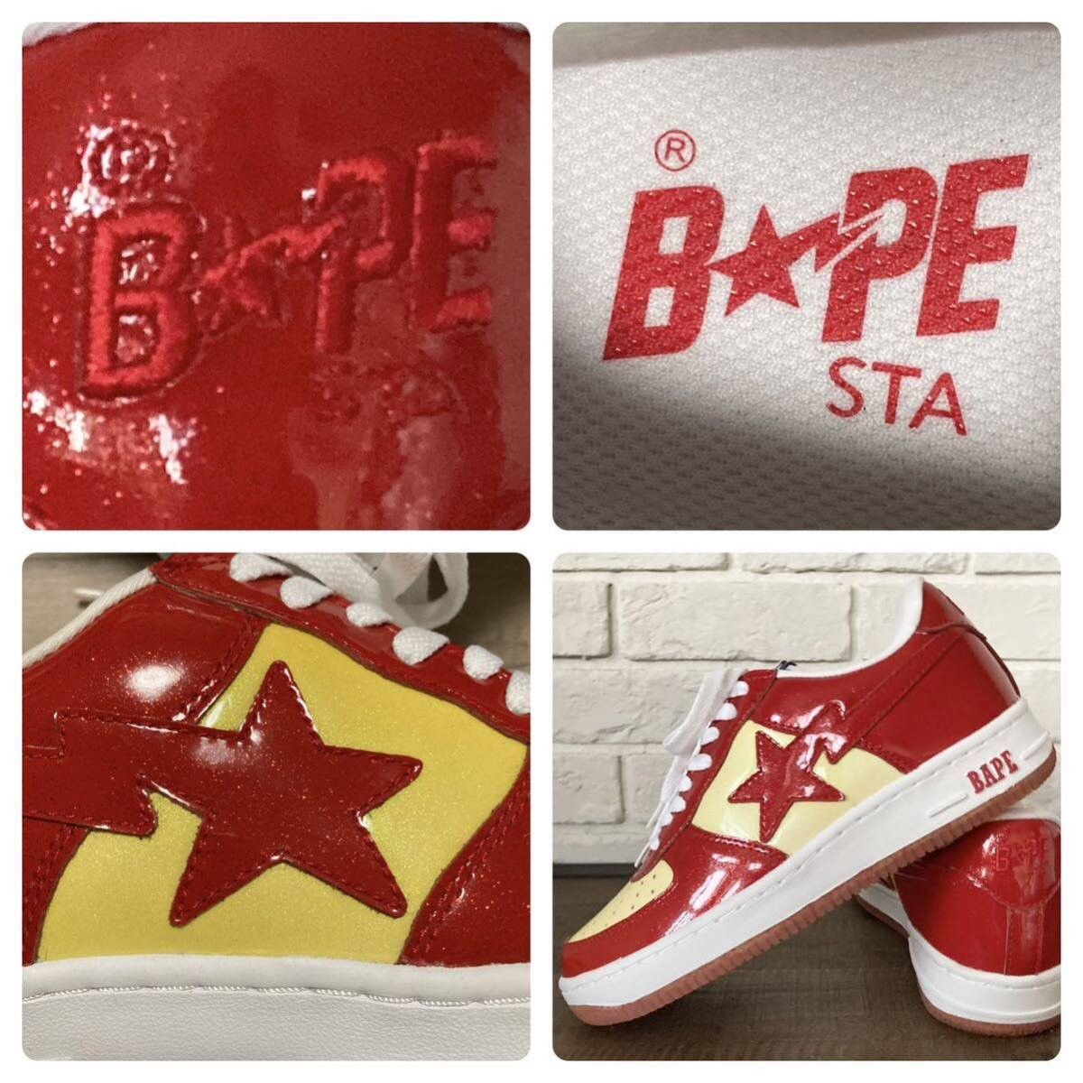 Bape Glitter BAPESTA sneakers a bathing ape BAPE STA Size US 8 / EU 41 - 10 Thumbnail