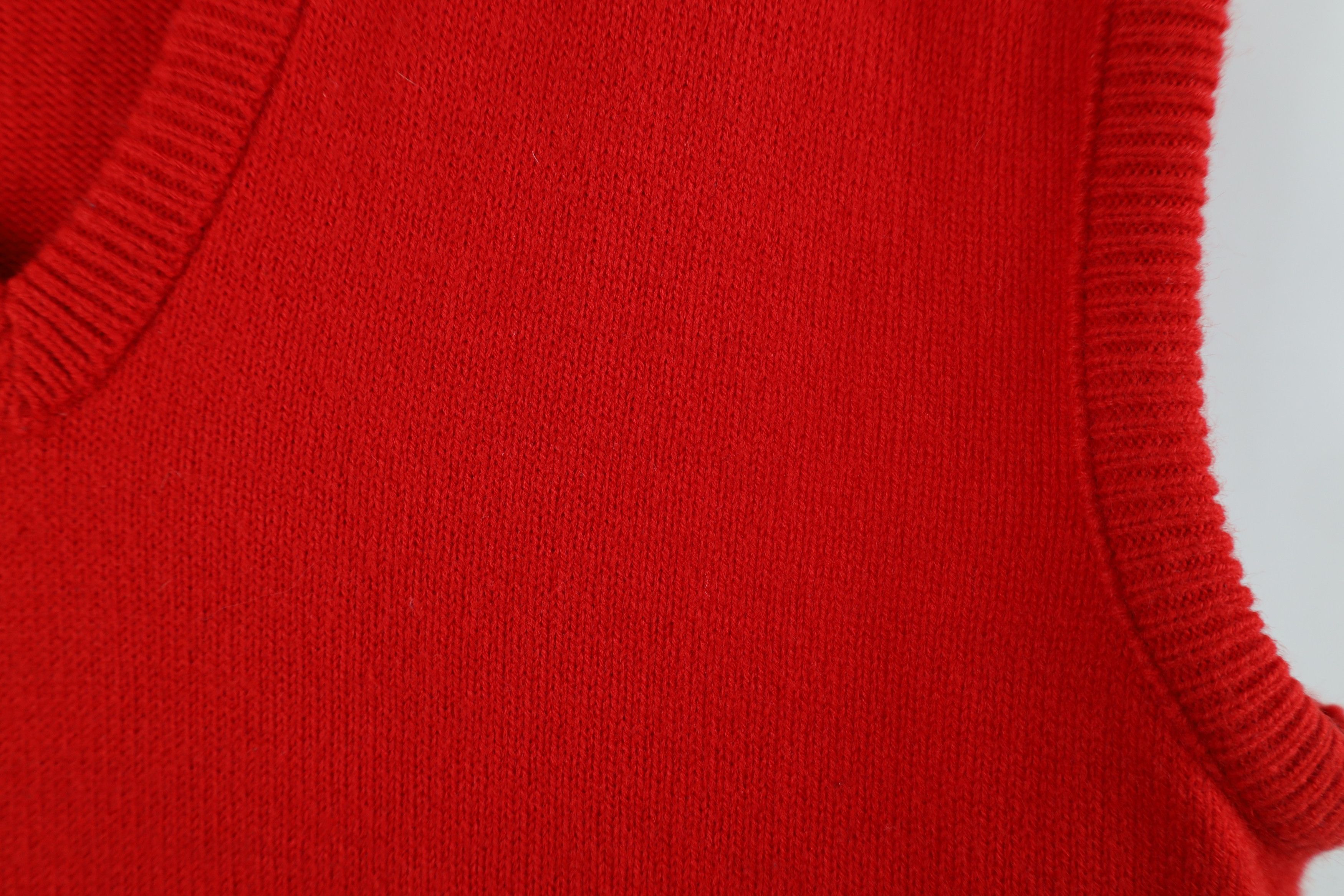 Vintage Vintage 70s Streetwear Wool Blend V-Neck Sweater Vest USA Size US M / EU 48-50 / 2 - 4 Thumbnail