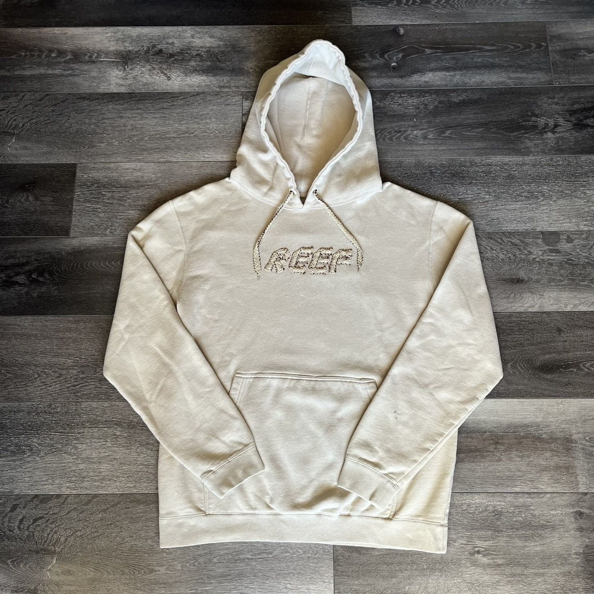 REEF Vintage Y2K Reef Surf Skate Embroidered Logo Pullover Hoodie Size US L / EU 52-54 / 3 - 1 Thumbnail