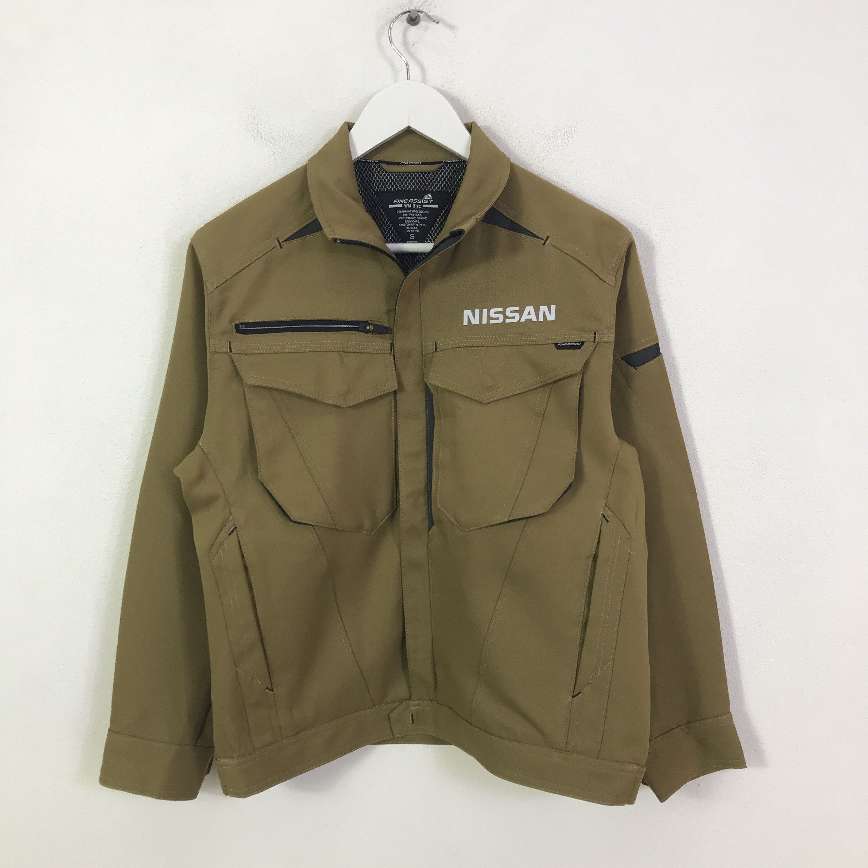 Japanese Brand Nissan racing Custom Worker Uniform jacket K114B9 Size US XS / EU 42 / 0 - 3 Thumbnail