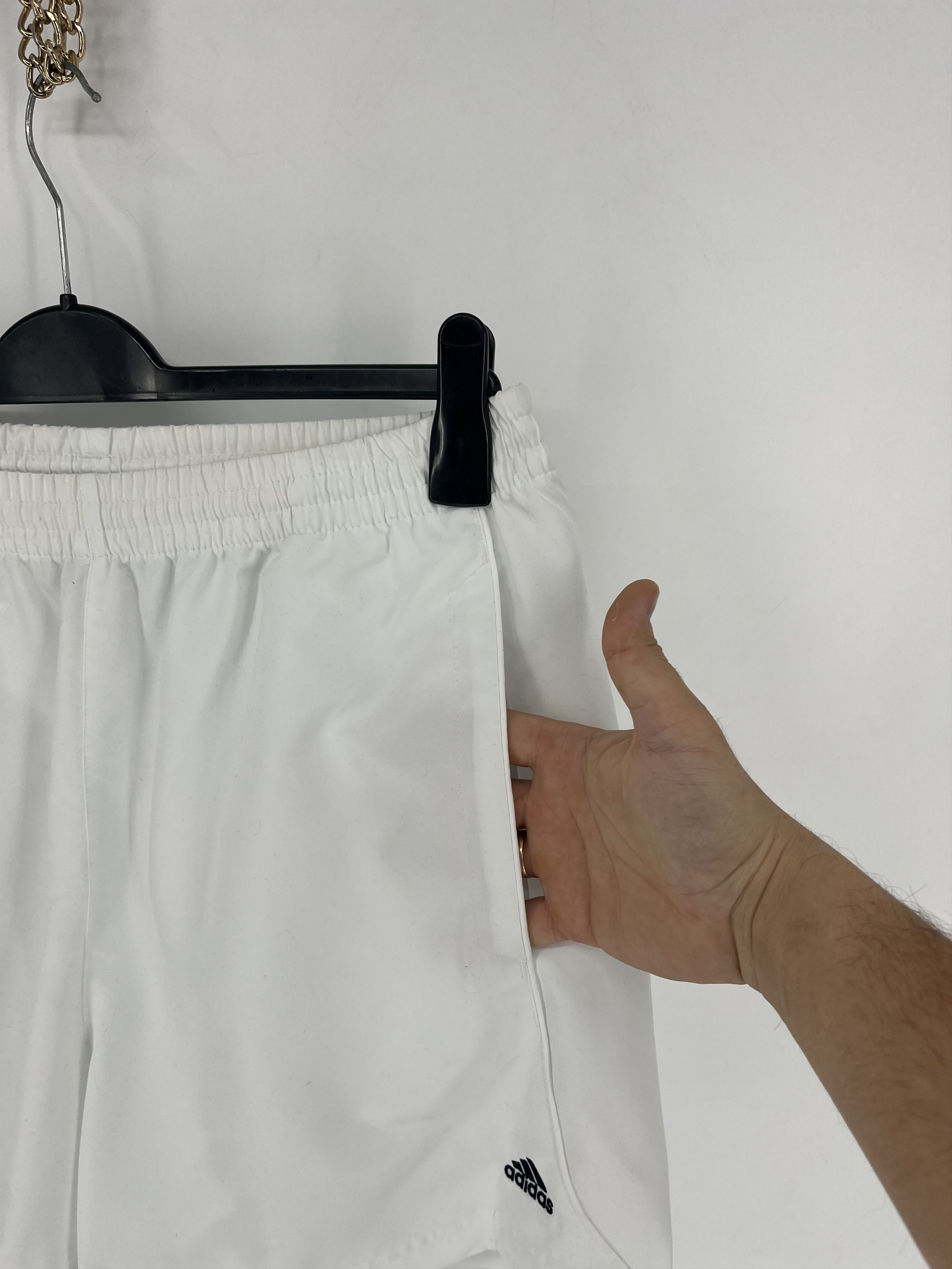 Adidas × Vintage Vintage Y2K Adidas Stripes Shorts Streetwear Fashion Size US 34 / EU 50 - 6 Thumbnail