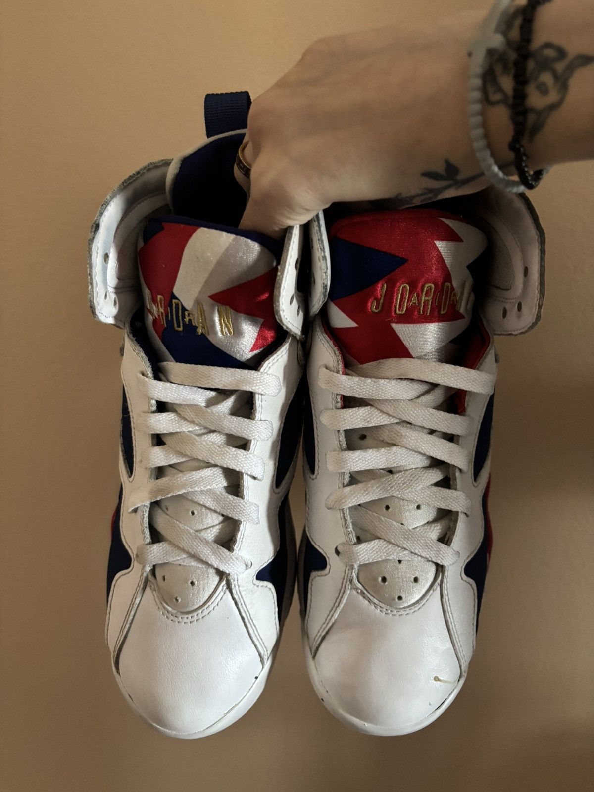 Jordan Brand Air Jordan 7 Retro BG 'Tinker Alternate' Size US 5.5 / EU 38 - 3 Thumbnail