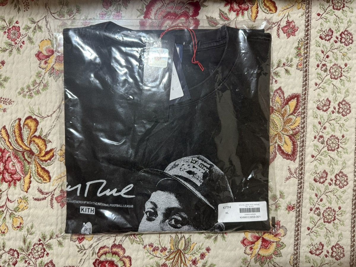Kith × NFL Kith for the NFL Jerry Rice Vintage Jones Tee T-Shirt XL Size US XL / EU 56 / 4 - 6 Thumbnail