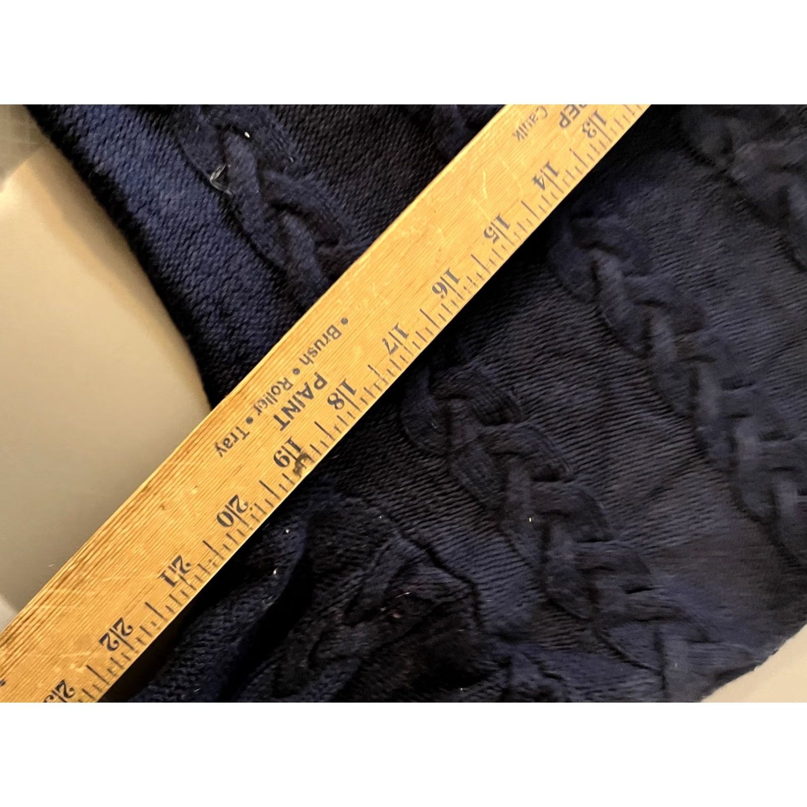 Sanctuary Sanctuary Sweater Pullover Medium Navy Blue Cable Knit Long Sleeve Casual Size M / US 6-8 / IT 42-44 - 5 Thumbnail