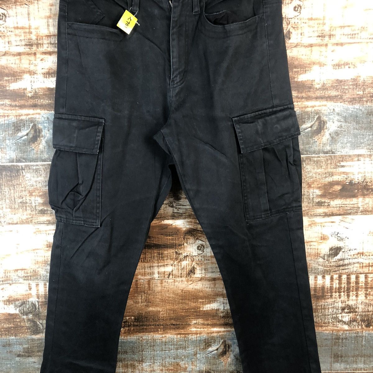 Japanese Brand DL Zip Five Dark Blue Cargo Multipocket Pants #C701 Size US 30 / EU 46 - 5 Thumbnail