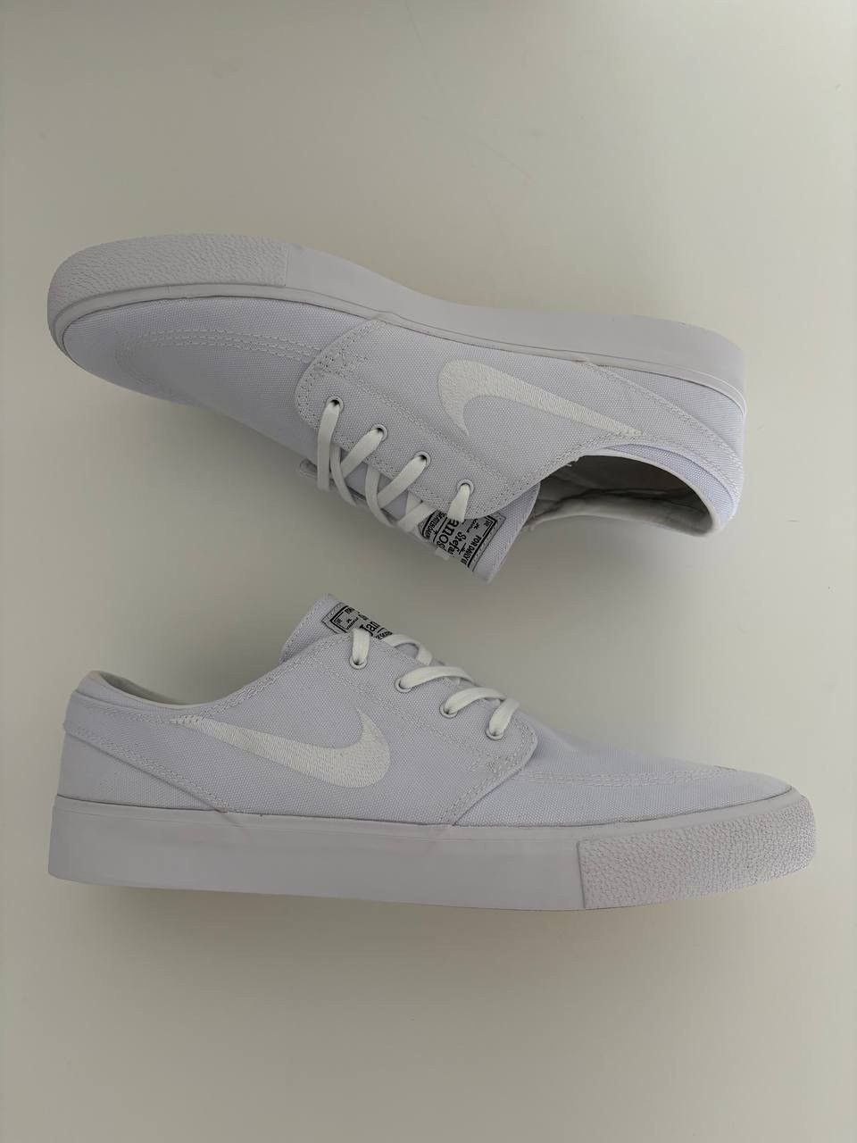 Nike Nike SB Zoom Stefan Janoski Canvas RM White Size US 11.5 / EU 44-45 - 3 Thumbnail