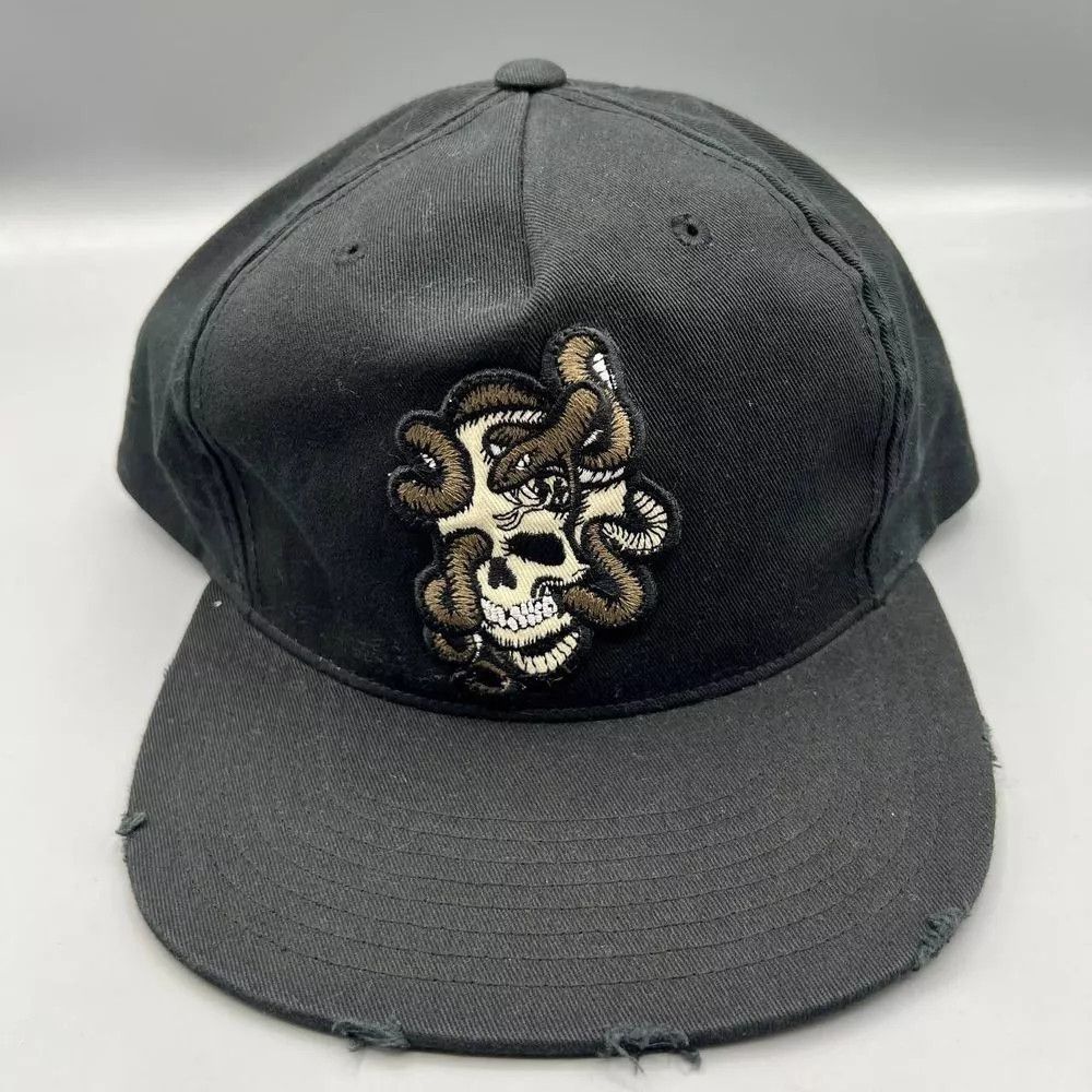 Harley Davidson Harley-Davidson Hat Men Black Motorcycle Snap Back Cap Size ONE SIZE - 1 Thumbnail
