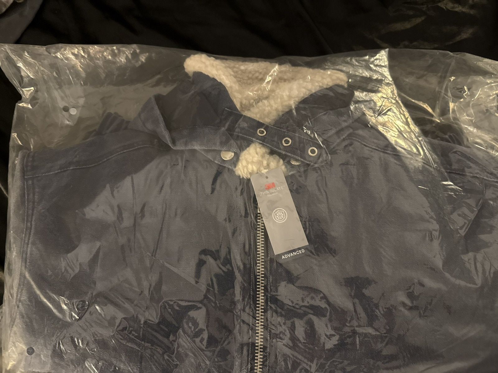 Supreme Supreme Faux Sherling Lined Bomber Jacket (FW25) Navy size S Size US S / EU 44-46 / 1 - 2 Thumbnail