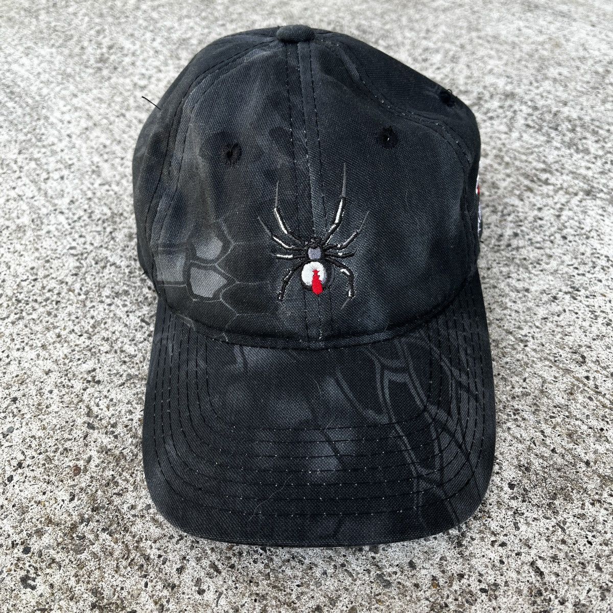 Vintage Vintage Black Window Petite Paint Hat 90’s Y2K Size ONE SIZE - 3 Thumbnail